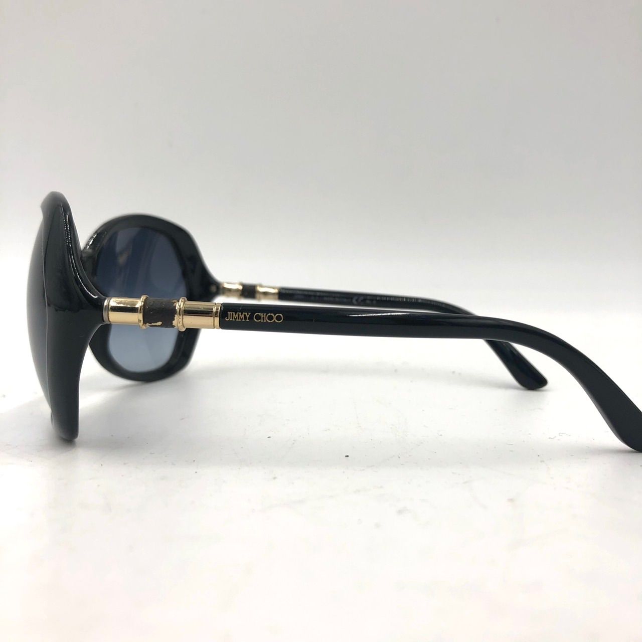 ジミーチュウ サングラス ANDIE べっ甲柄 ゴールド ラウンド