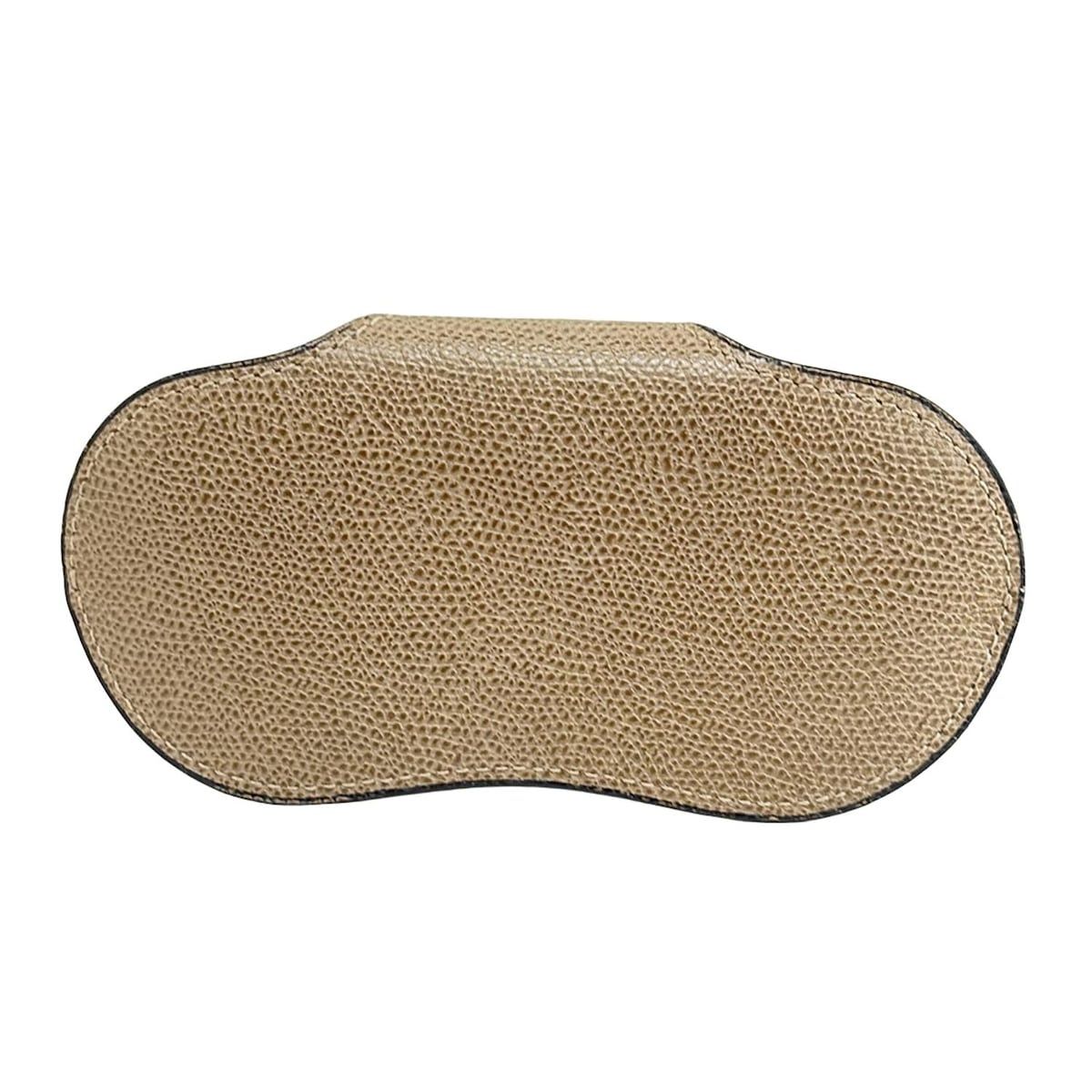 Valextra(ヴァレクストラ) メガネケース - グレーベージュ レザー