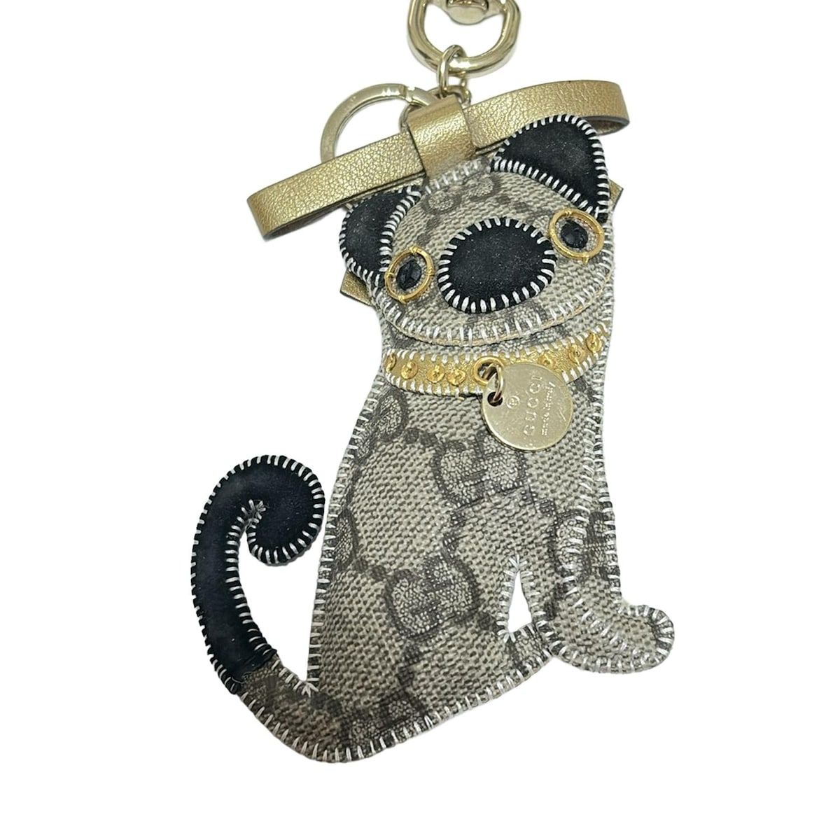 GUCCI(グッチ) キーホルダー(チャーム) グッチョリ,オリバー ベージュ