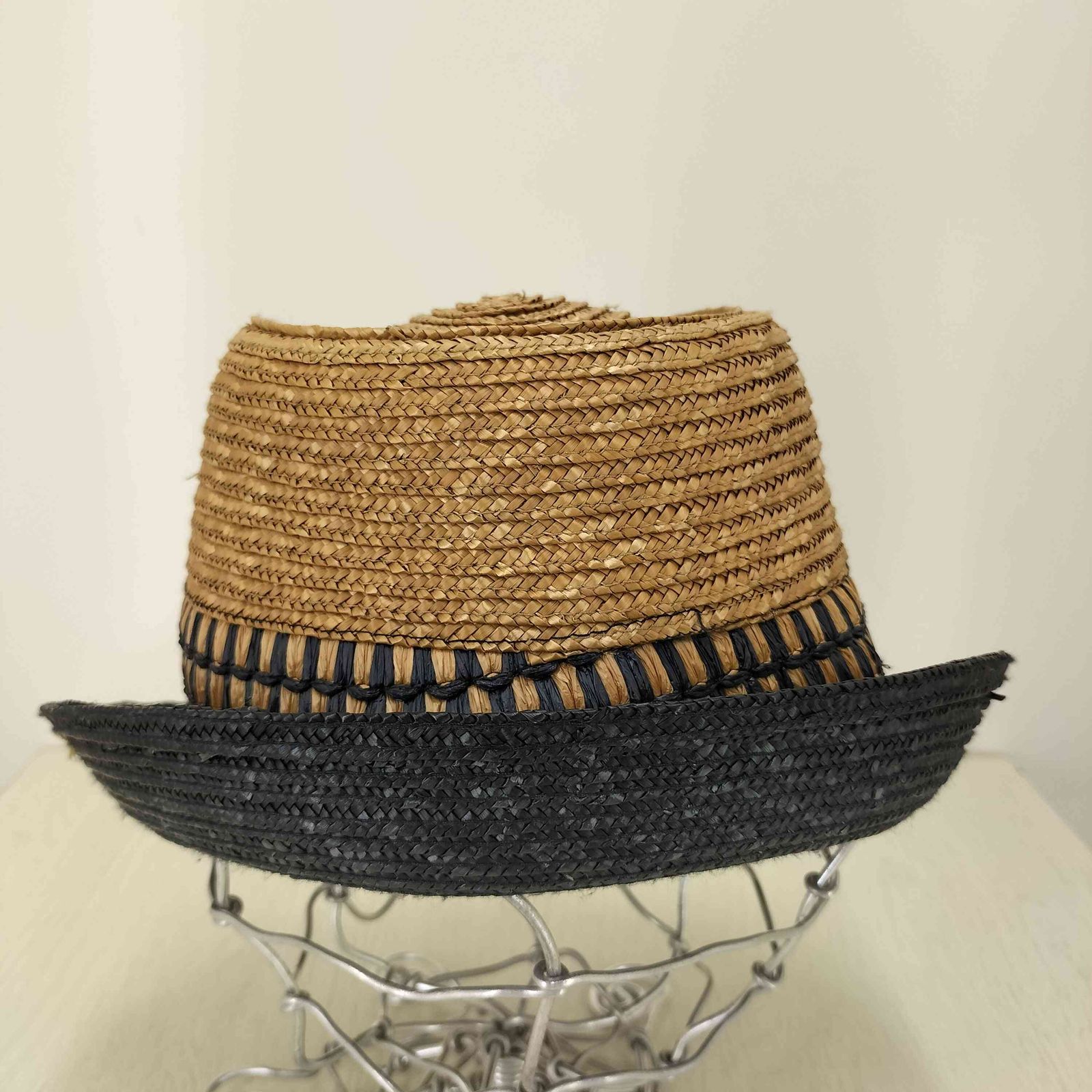 フェリシオベッキ FERRUCCIO VECCHI 麦わら ハット レディース 表記無