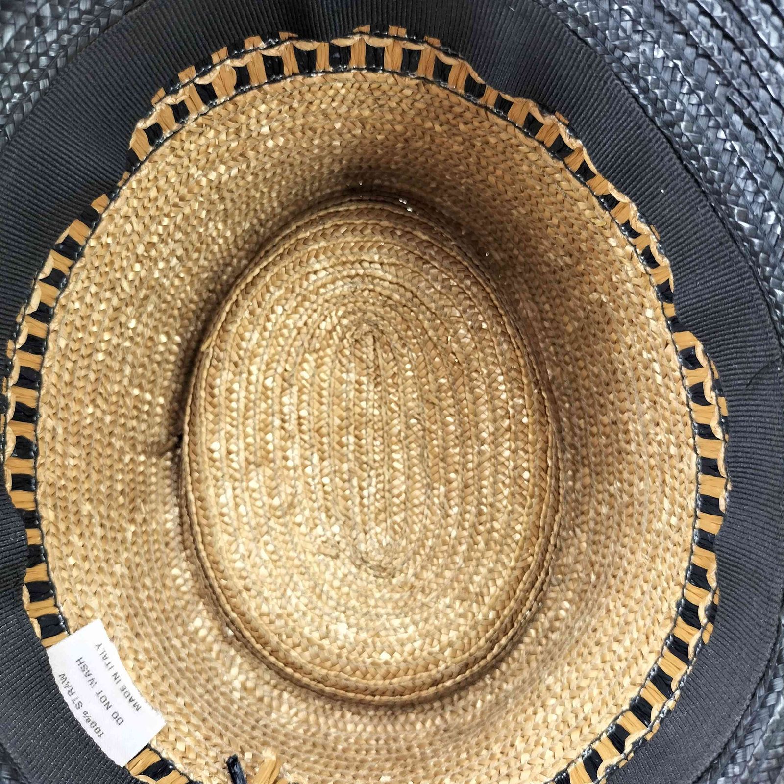 フェリシオベッキ FERRUCCIO VECCHI 麦わら ハット レディース 表記無