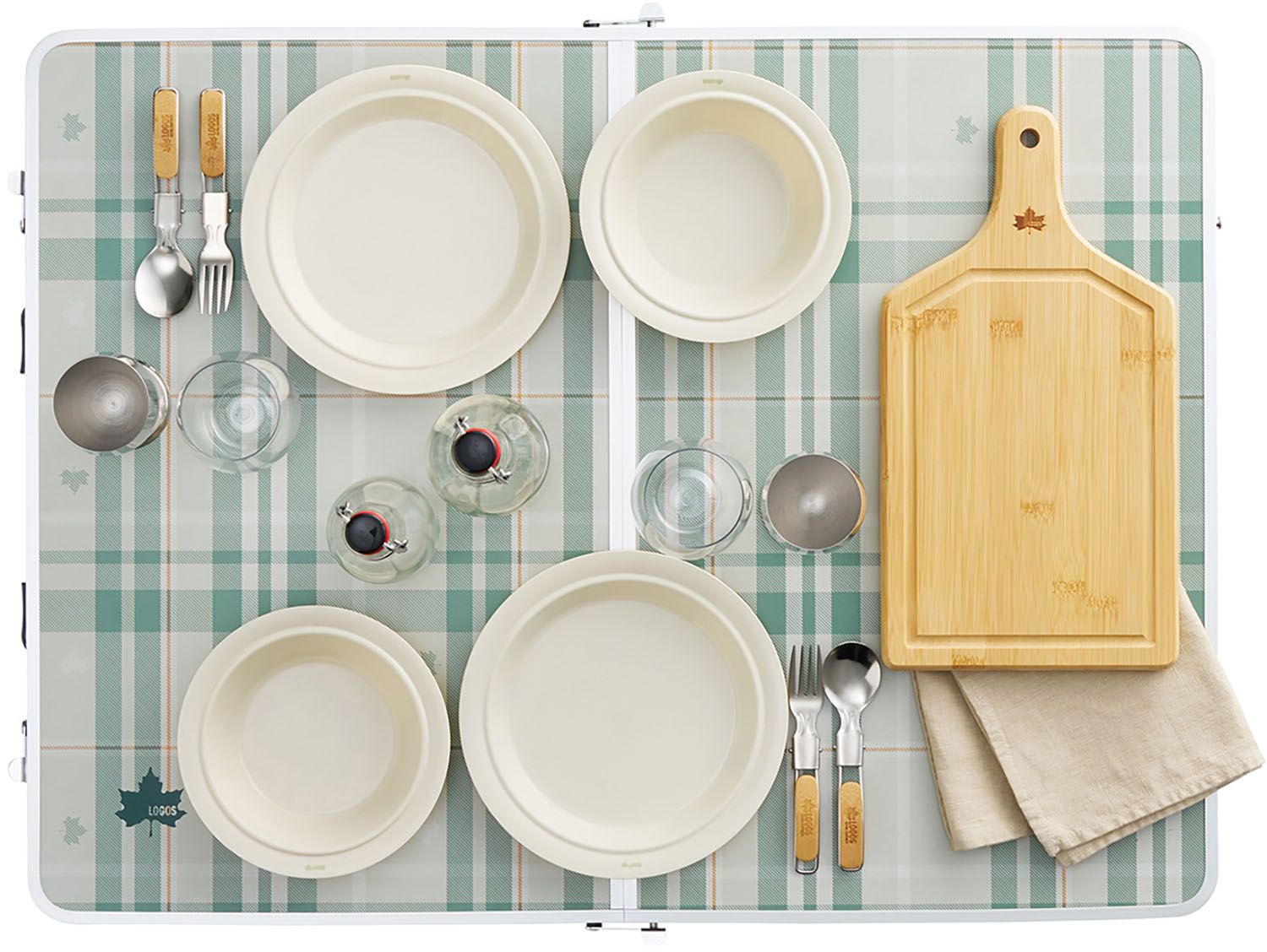  ロゴス LOGOS アウトドア 2 FD ダイニングテーブル 8060 机 軽量 コンパクト 2段階調節 安定 高耐荷重 折り畳み 保管 持ち運び 移動 キャンプ バーベキュー ベランダ 屋外 グリーン アウトドアテーブル テーブル チェア ハンモック