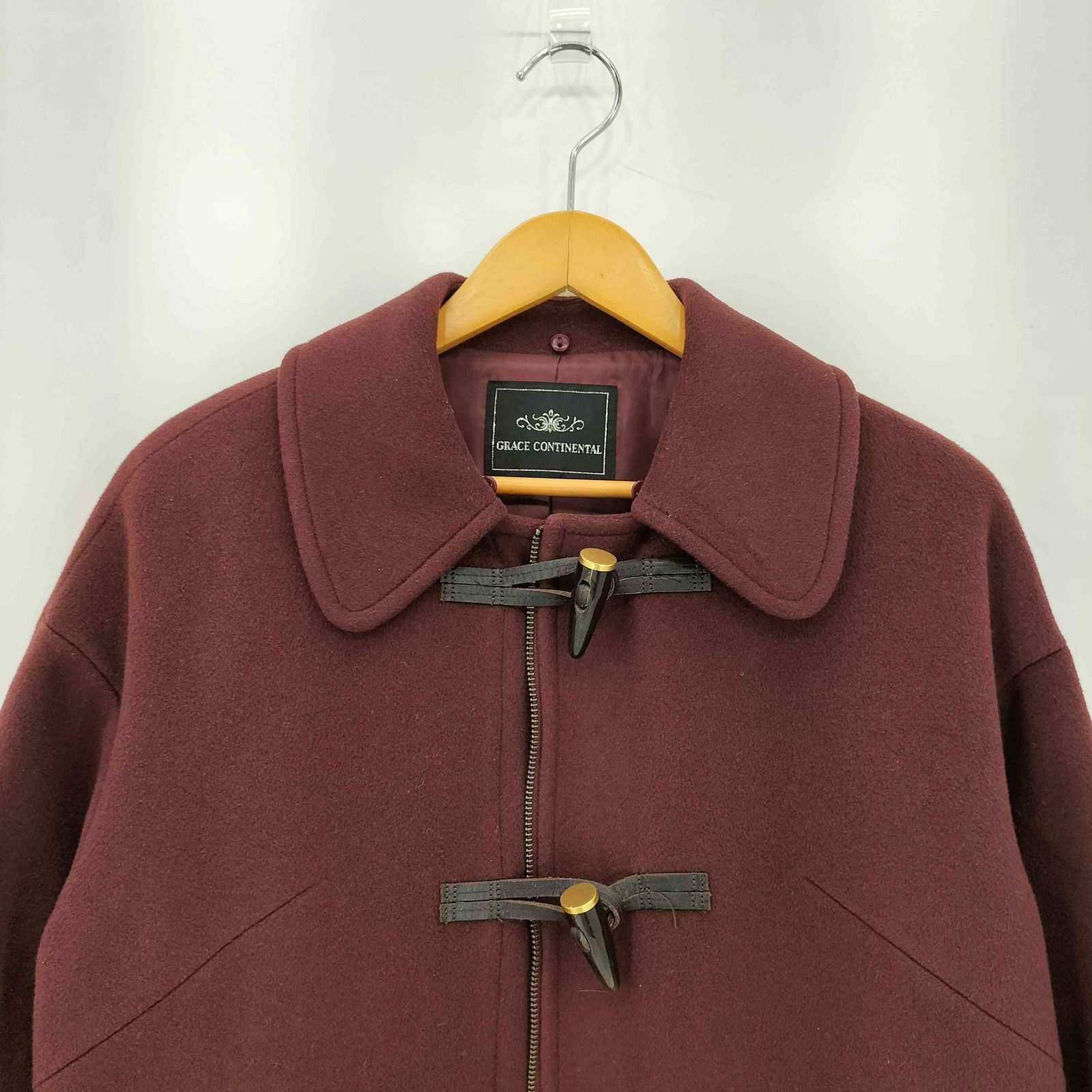 グレースコンチネンタル GRACE CONTINENTAL カシミヤ混 ダッフルコート