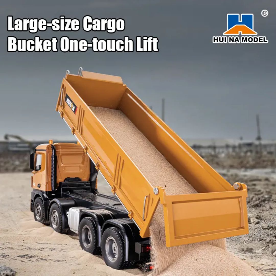 ダンプカー 1/14スケール HUINA 1536 - メルカリ