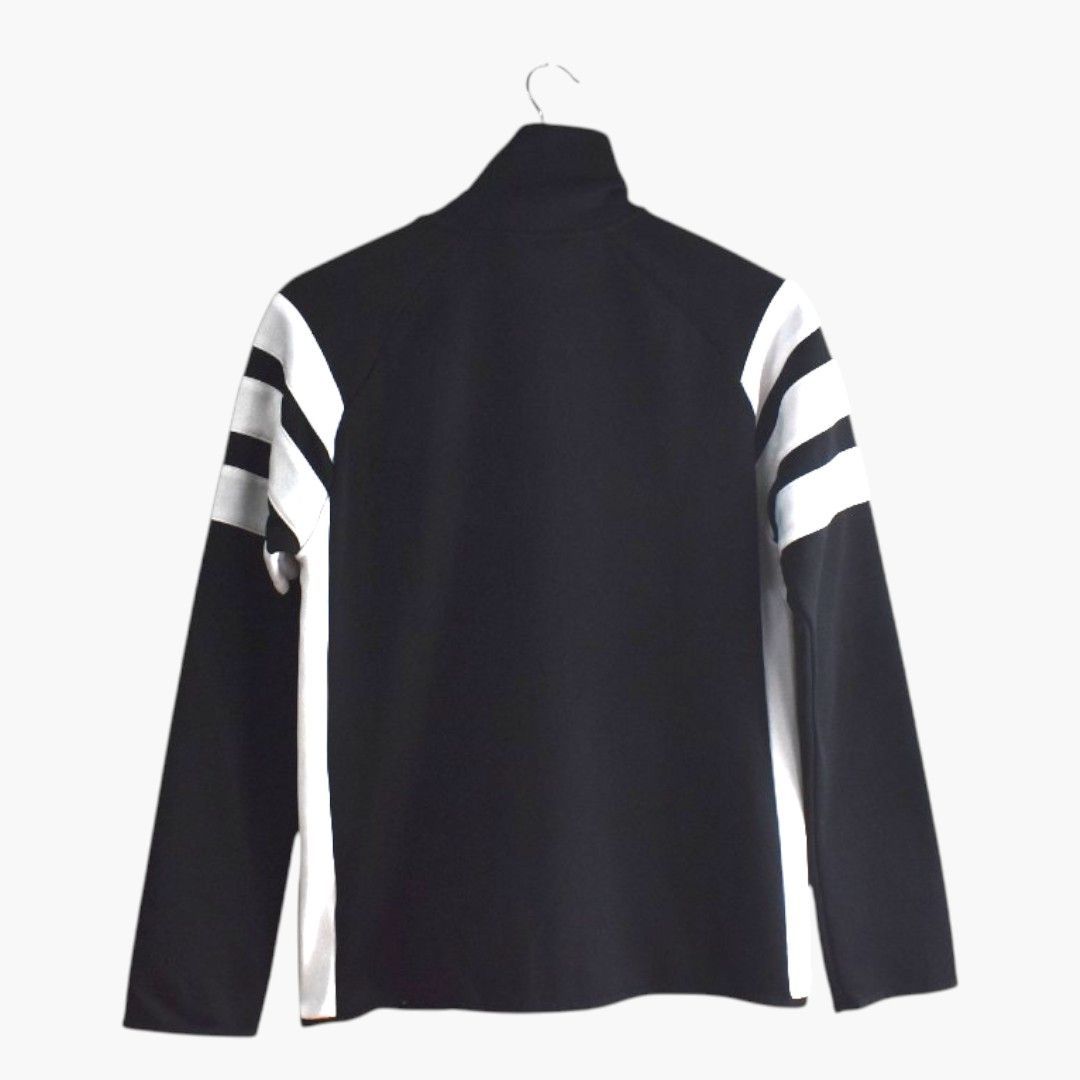 USED】adidas オリジナルス トラックジャケット ブラック - メルカリ