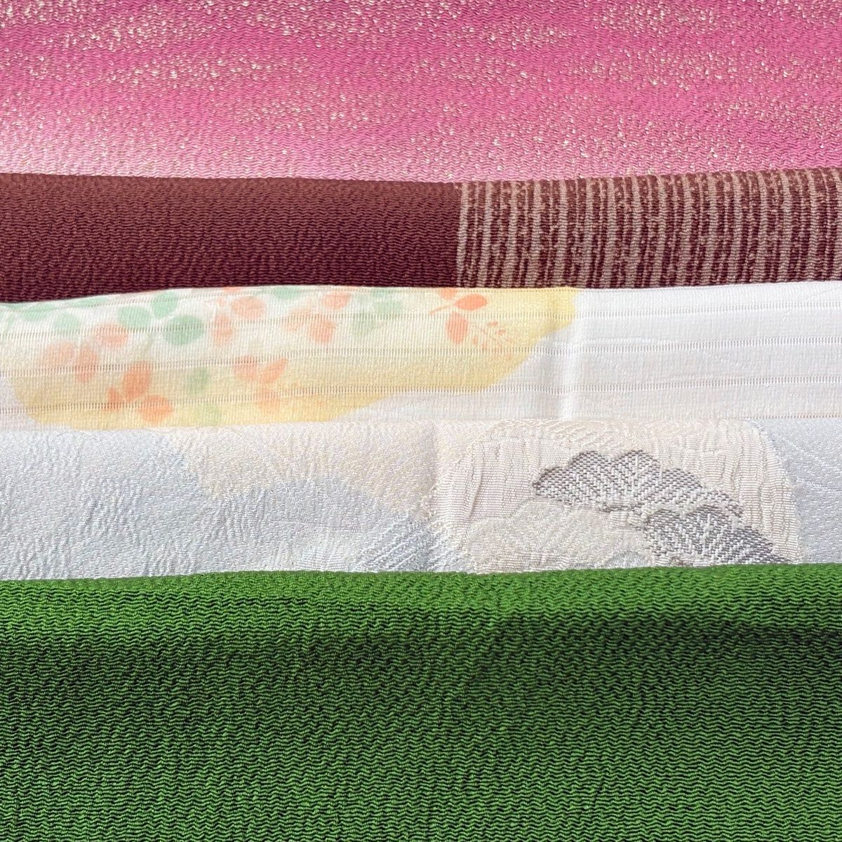 帯揚げ 優品 帯揚げ5枚セット 灰色 正絹 和装小物 【中古】 - メルカリ