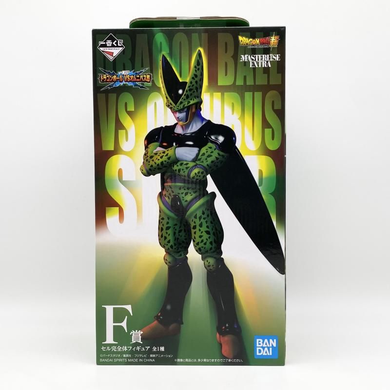 ドラゴンボール フィギュア MASTERLISE 中古】未開封 一番くじ ドラゴンボール VSオムニバス超 F賞 セル完全体