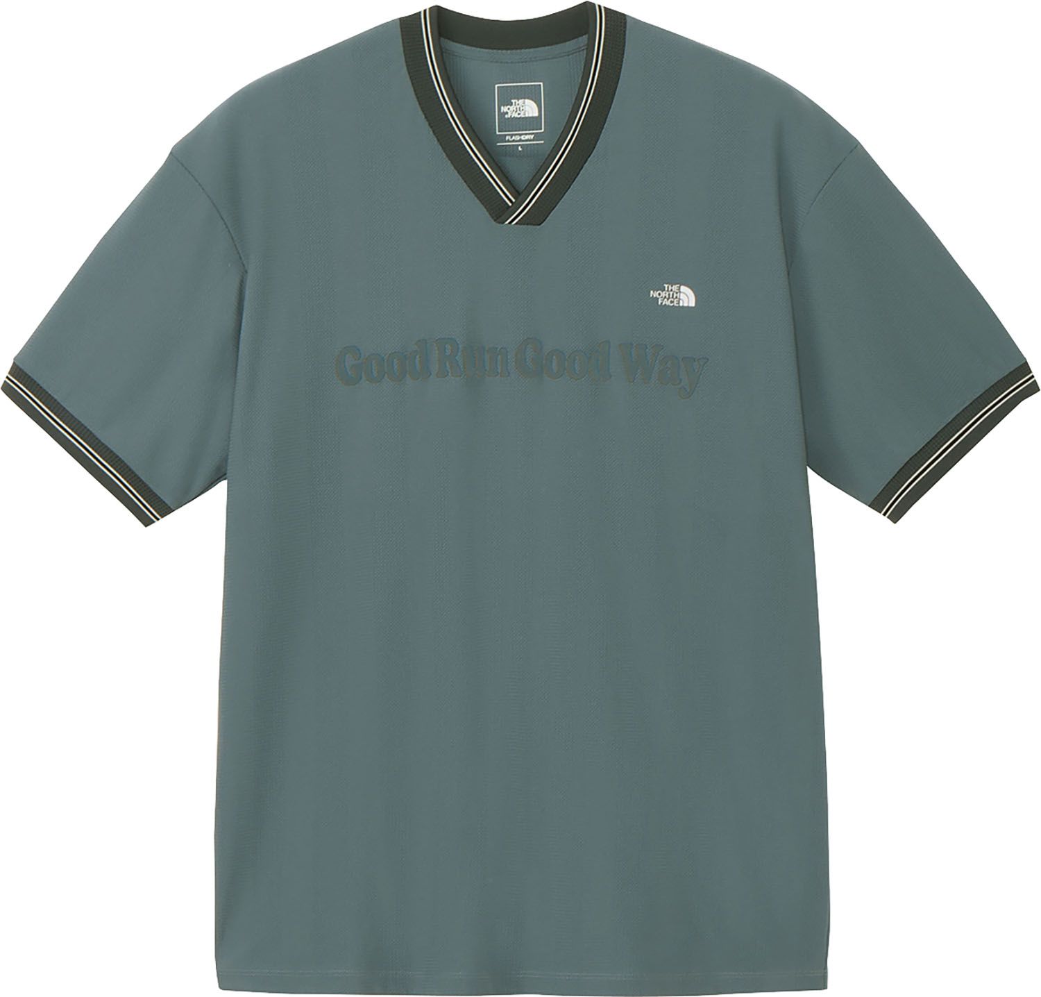 ザ ノース フェイス THE NORTH FACE アウトドア ショートスリーブフリーランチームシャツ NT 12692 SL スレートグレー