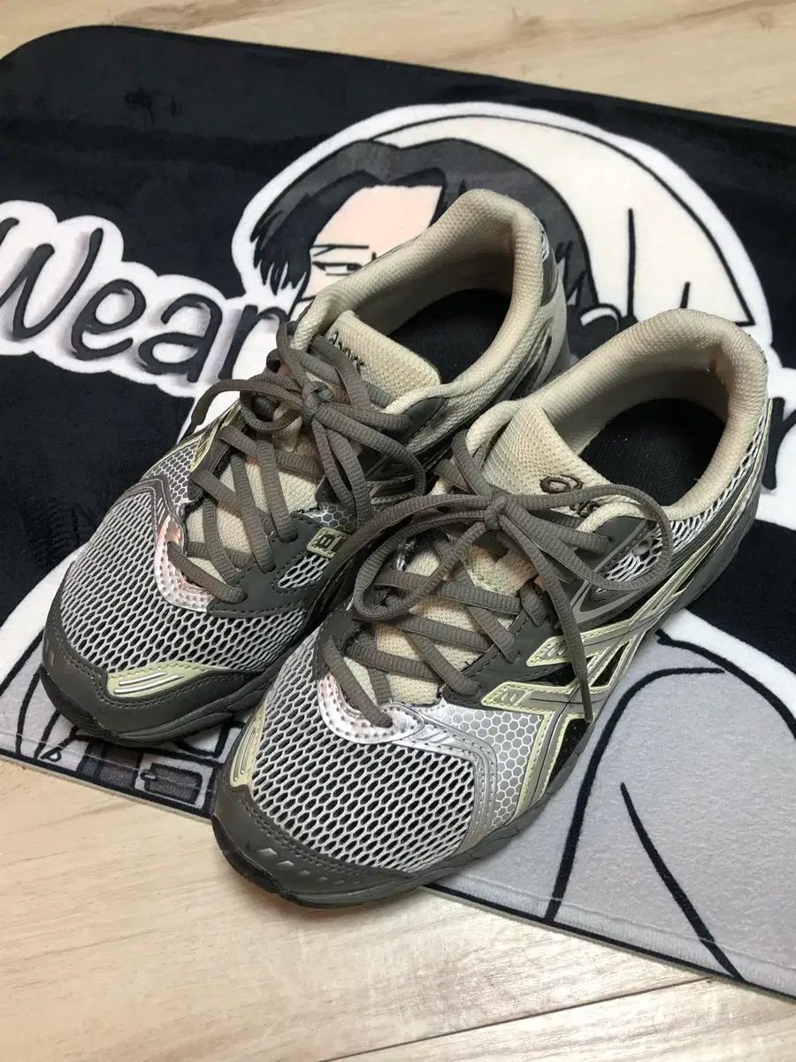 アシックス ゲル DS トレーナー 14 グレー スニーカー