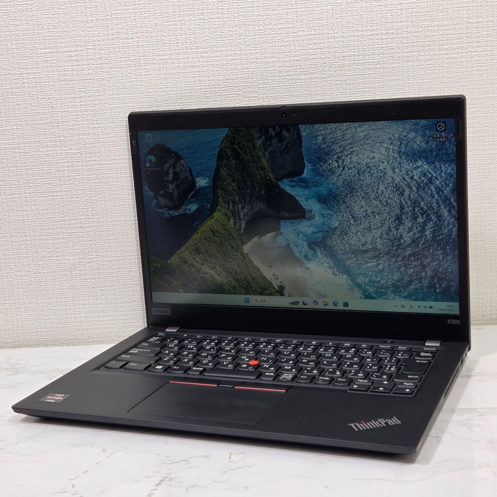 良品】【1週間保証】lenovo ThinkPad X395 / Ryzen 3 PRO 3300U / 8GB