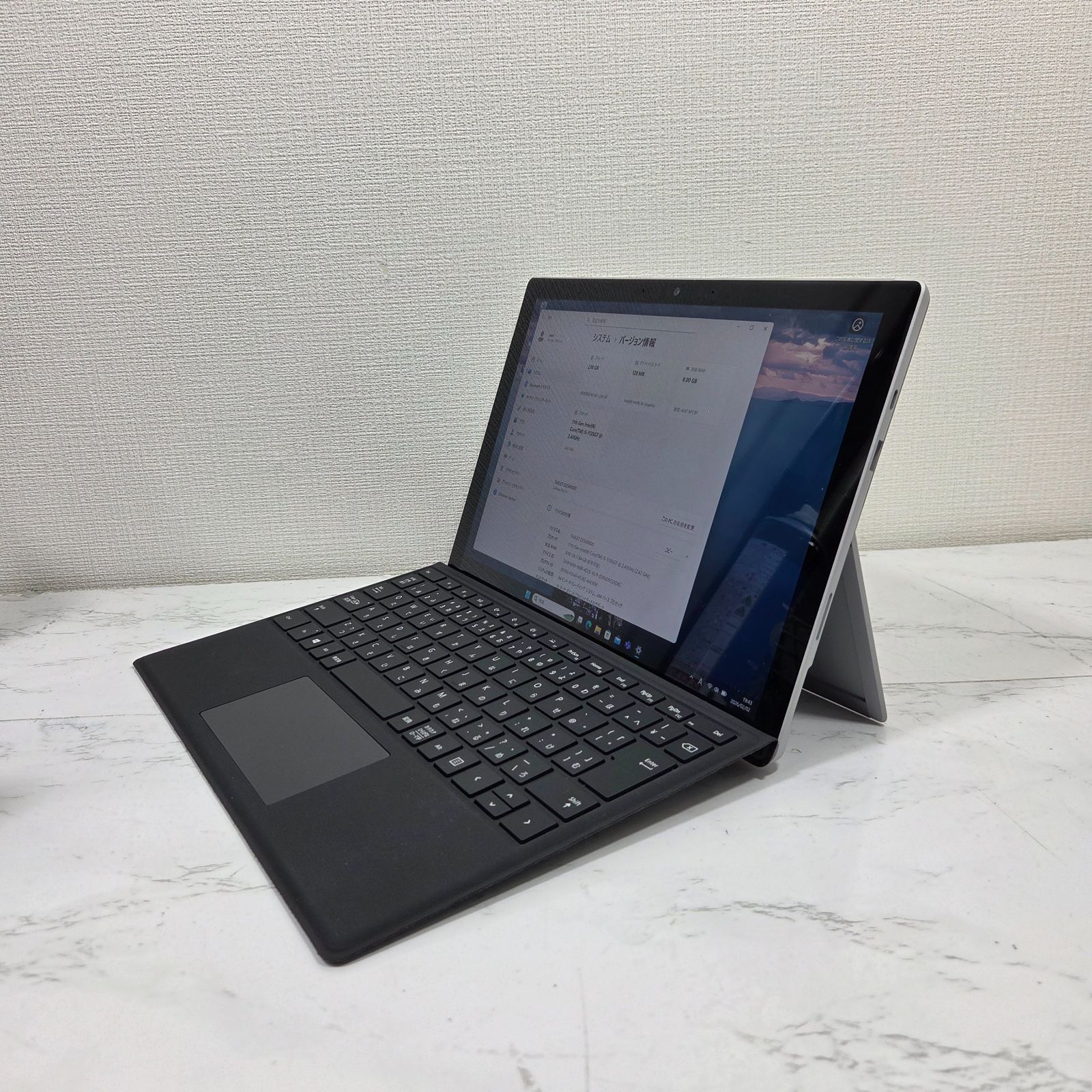 良品】【1週間保証】Surface Pro 7+ / Core i5 1135G7 / 8GB / 256GB