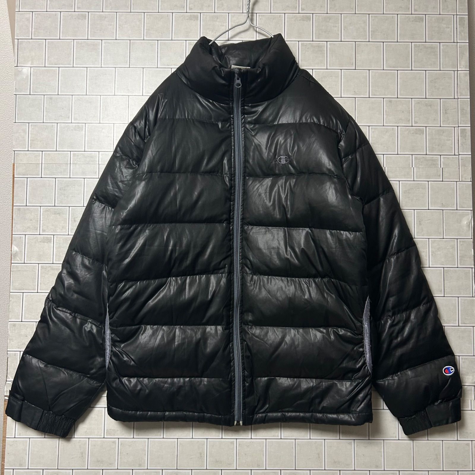 Champion チャンピオン ダウンジャケット ダウン／フェザー M - メルカリ