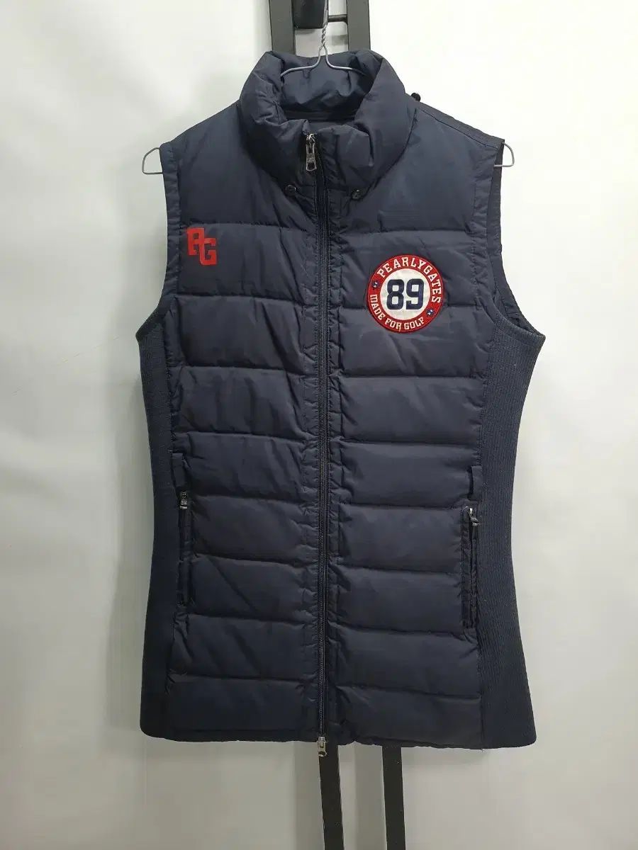 パーリーゲイツ 軽量 ダウン ベスト ネイビー 2 - メルカリ