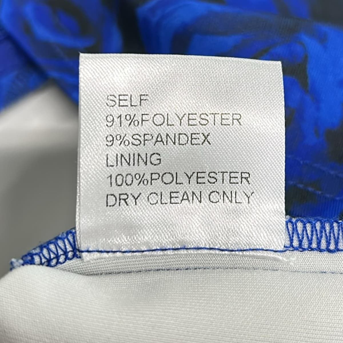 タダシショージ ワンピース サイズ2 M レディース - 黒×ブルー×クリア