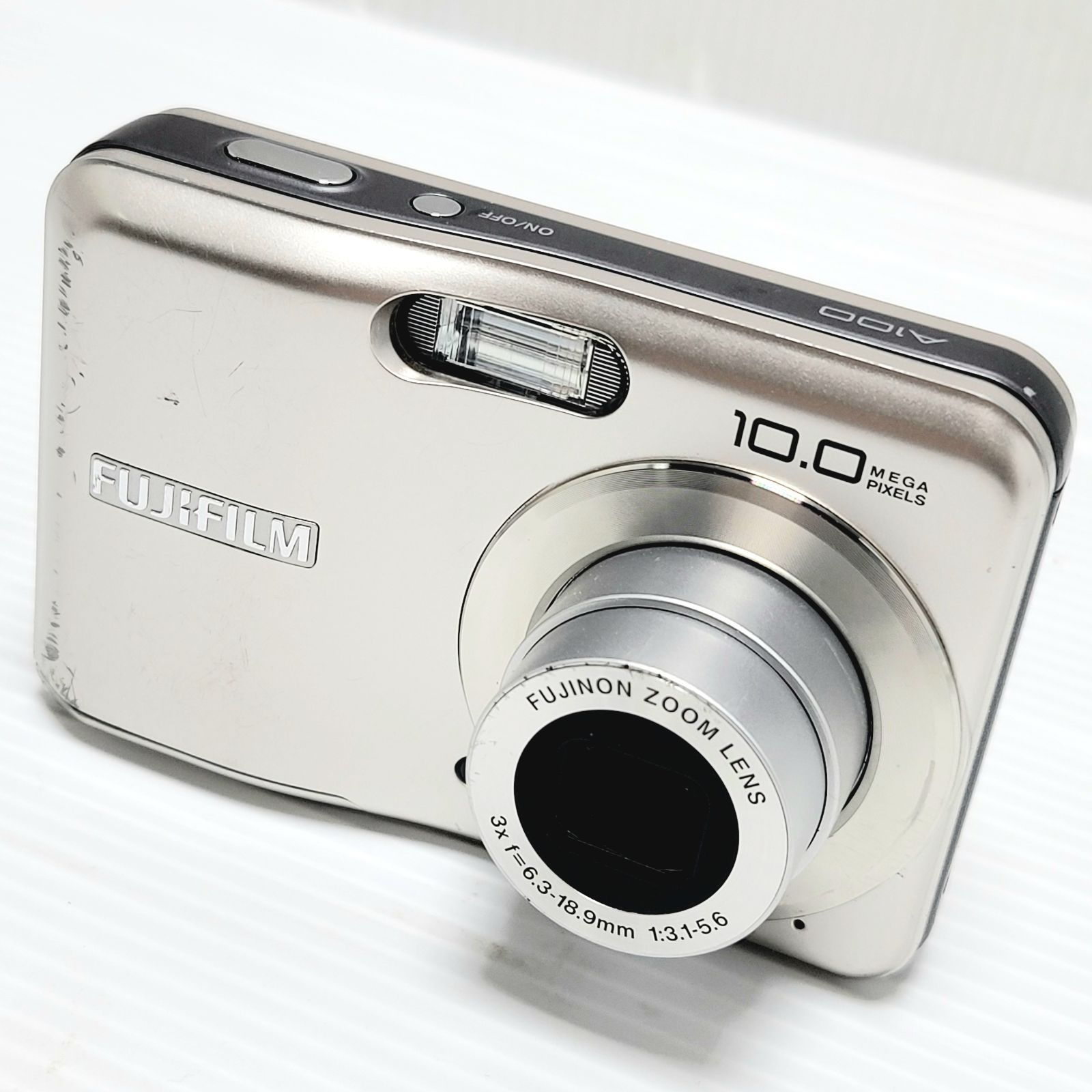正常動作品】富士フイルム FINEPIX A100 シルバー - メルカリ