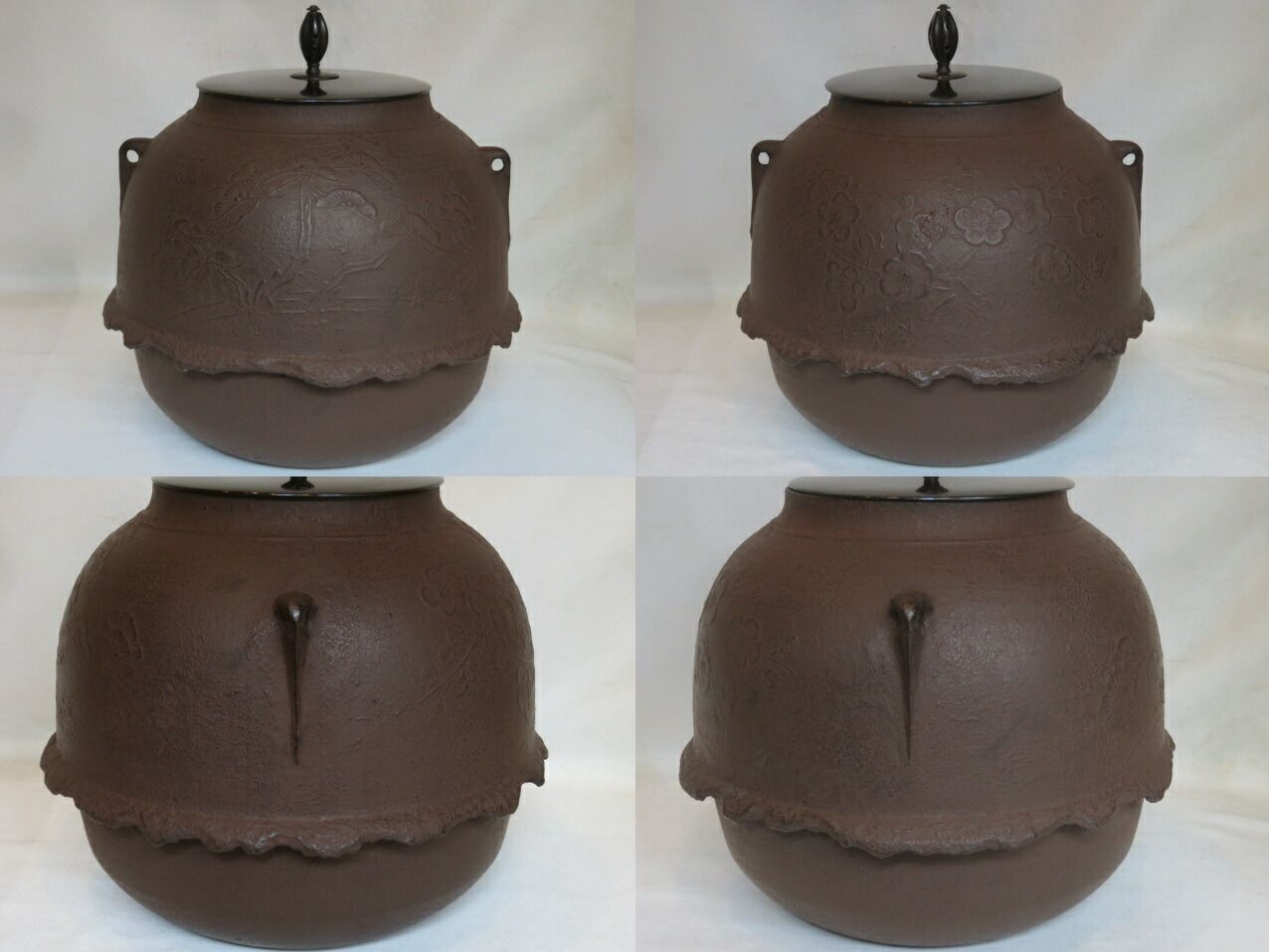 決算）釜師 畠春斎作 模「東京帝室博物館」現国立東京博物館蔵 松梅真