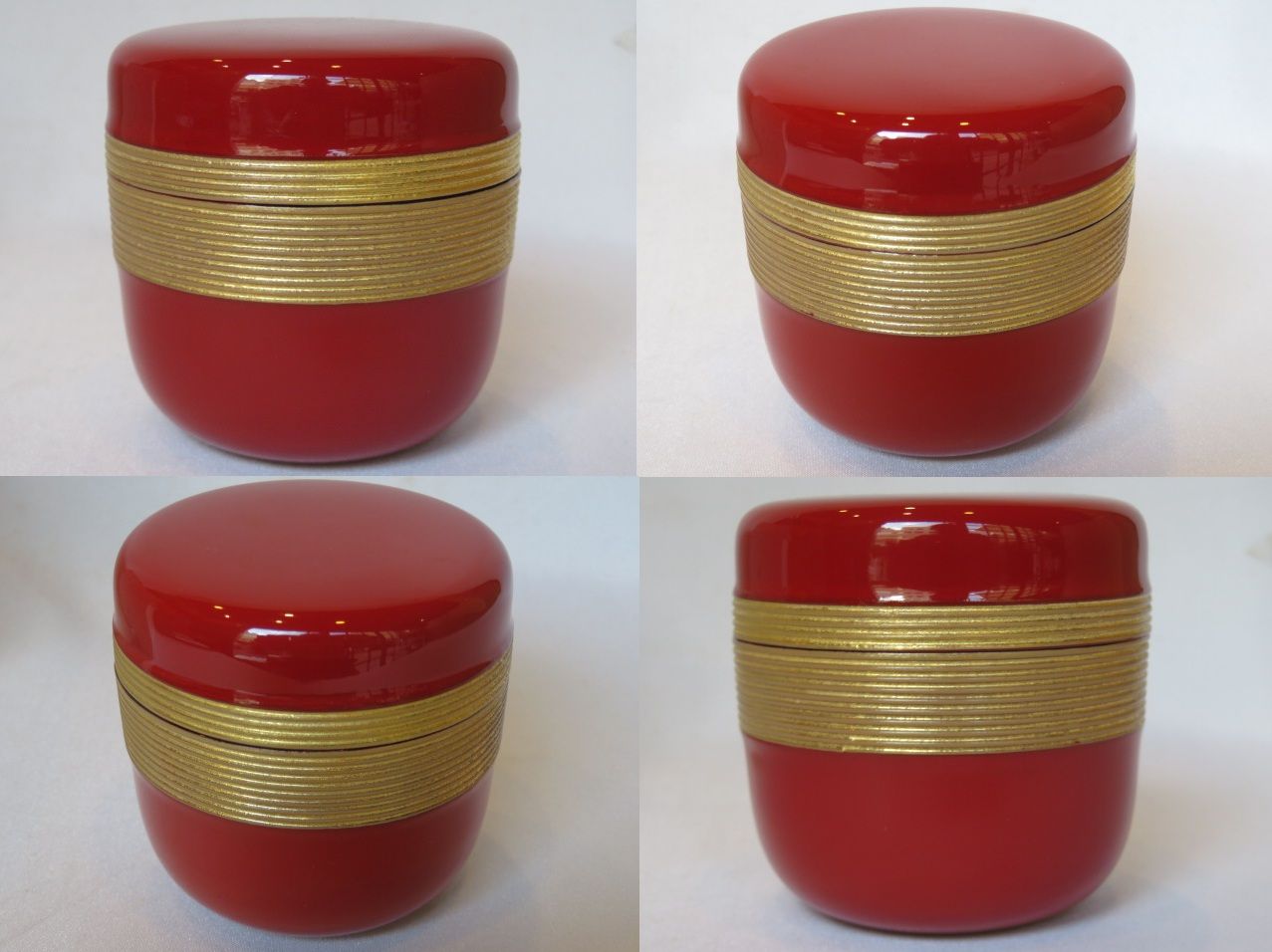 新春）中村宗悦作 鵬雲斎好写 糸巻棗 茶道具【税込・送料込】【中古