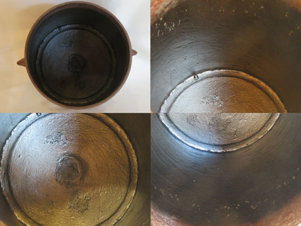 決算）山形県釜師 菊池政光作 風炉用 雲龍釜（大）〈税込・送料込