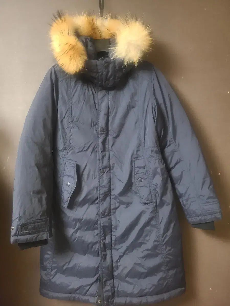 コーロンスポーツ レディース グース ダウンジャケット ロング丈 95