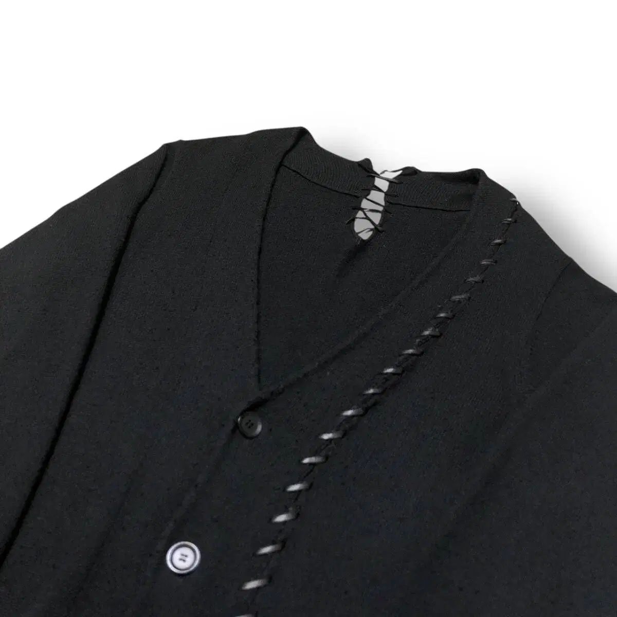 YOHJI YAMAMOTO ヨウジヤマモト ニット ロング カーディガン - メルカリ