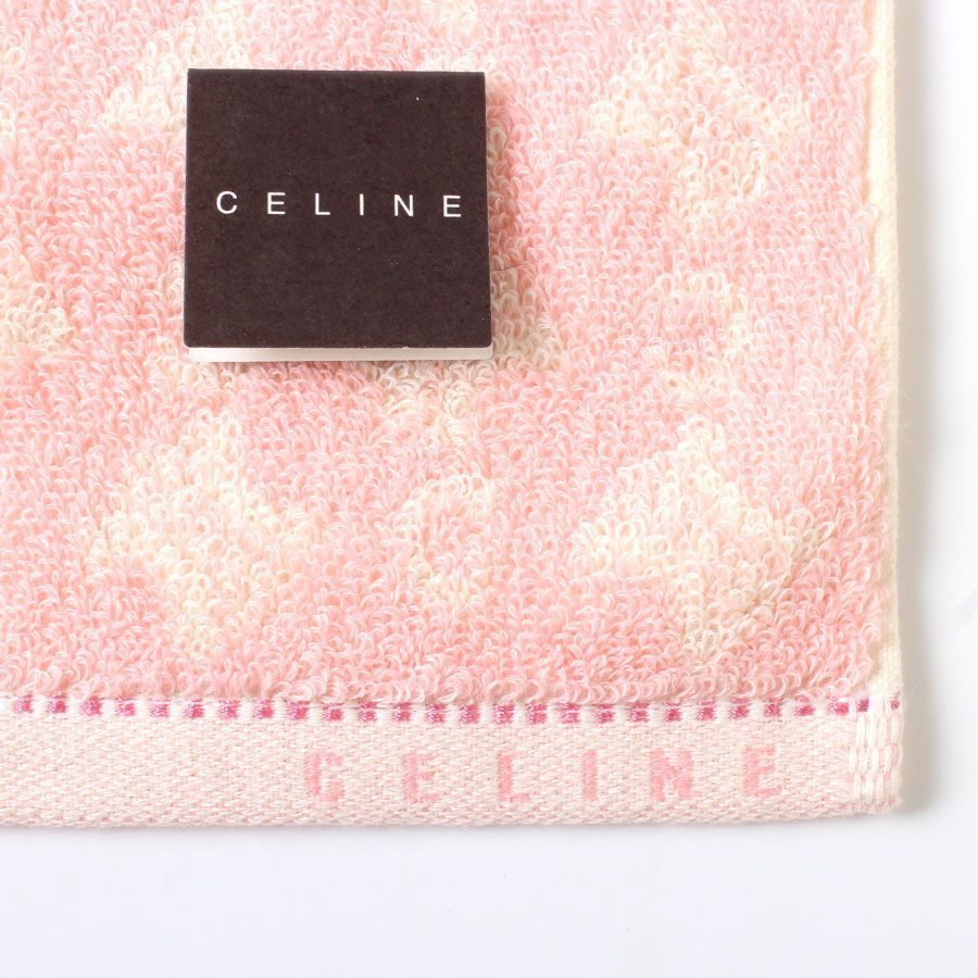 MOL25569 未使用 CELINE セリーヌ タオル ハンカチ ミニ 2枚セット