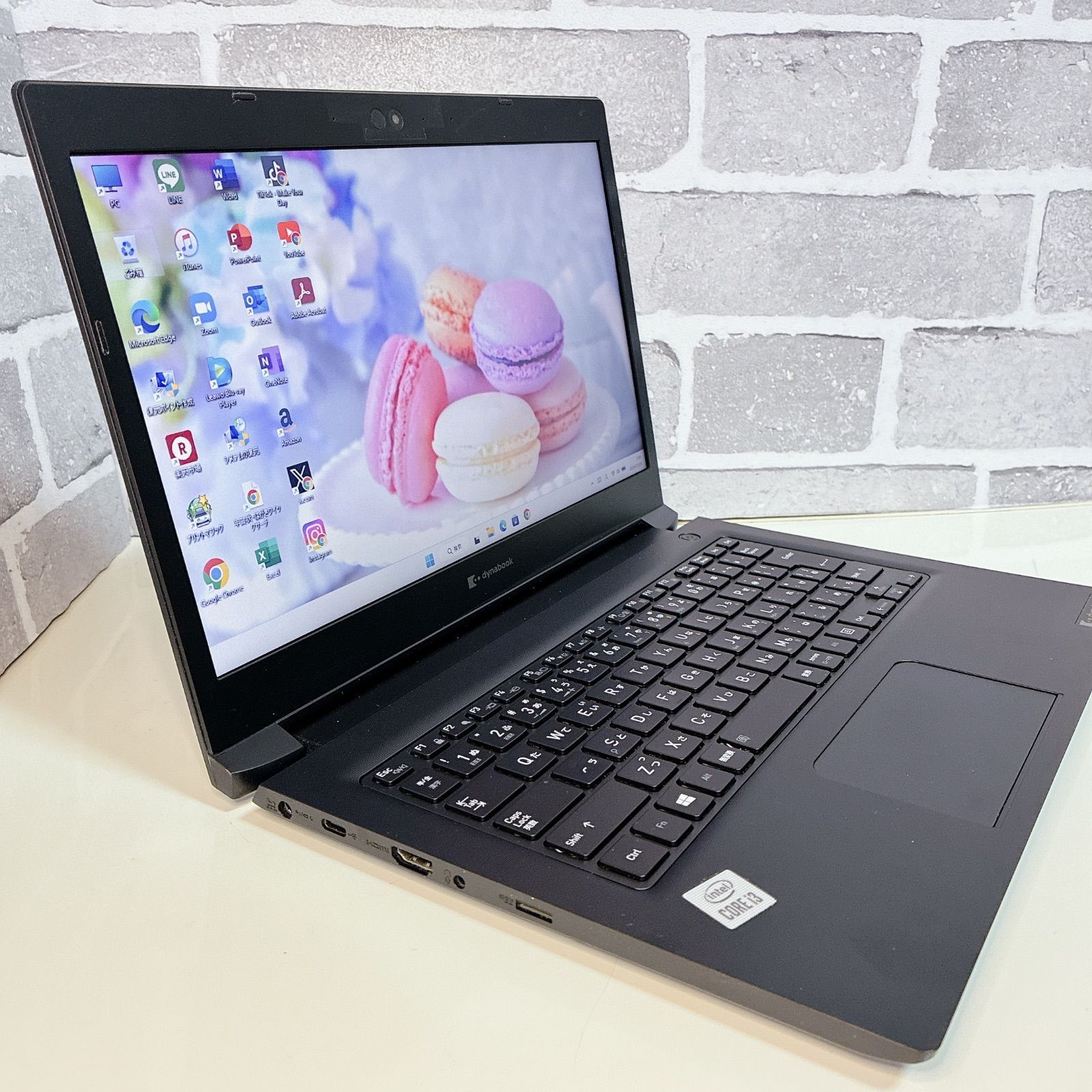 オフィス付】第10世代 dynabook SSD 初期設定済 16/256 Windows11