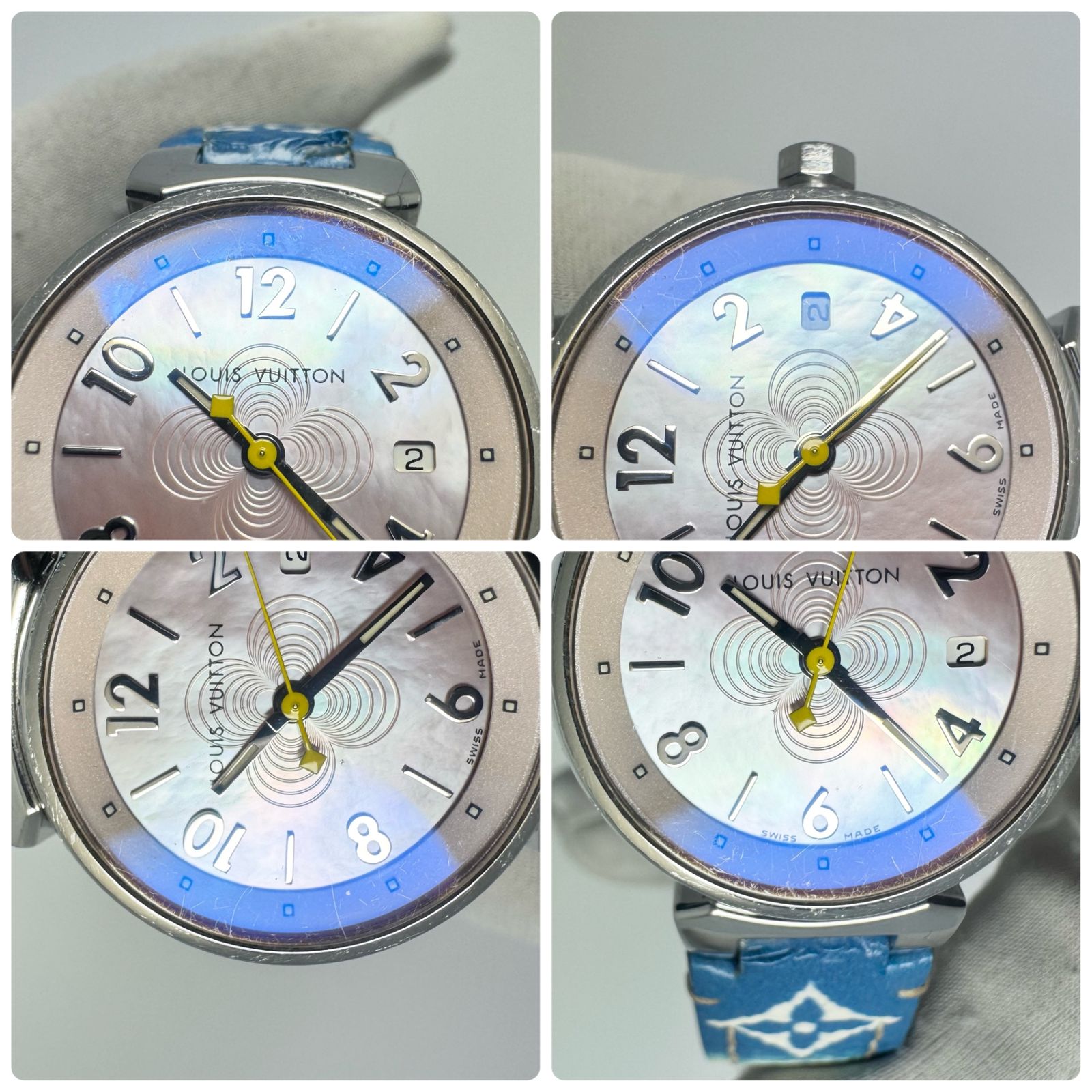 電池交換済み】腕時計 レディース ルイヴィトン LOUIS VUITTON