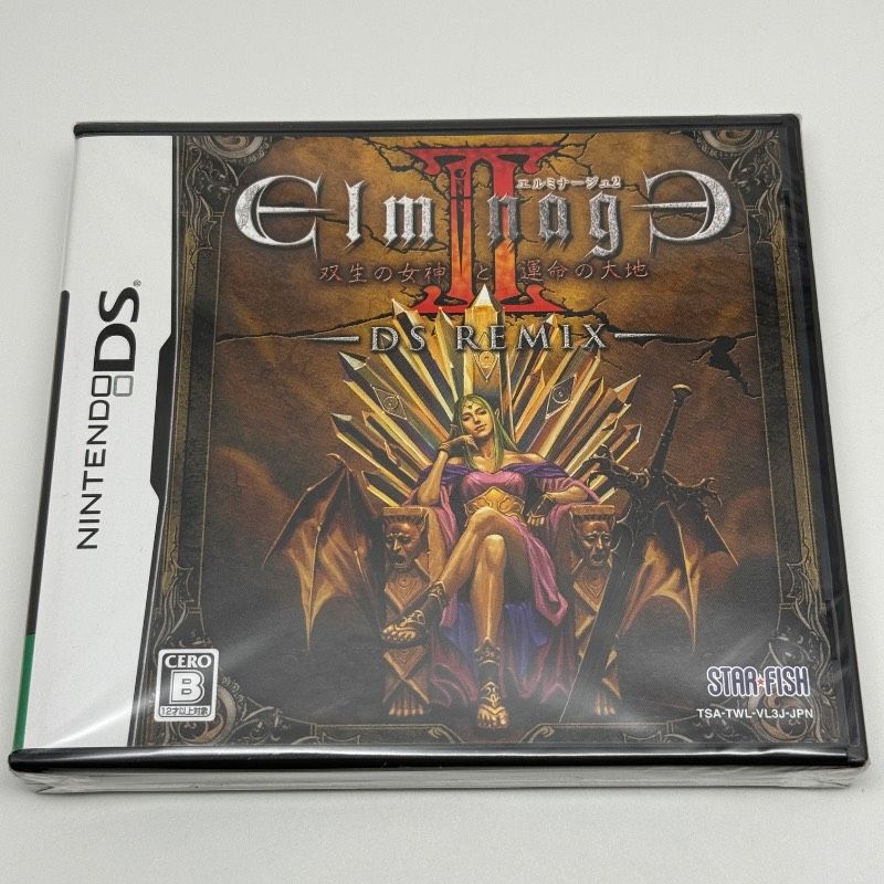☆希少 未開封☆エルミナージュII DS Remix ~双生の女神と運命の大地