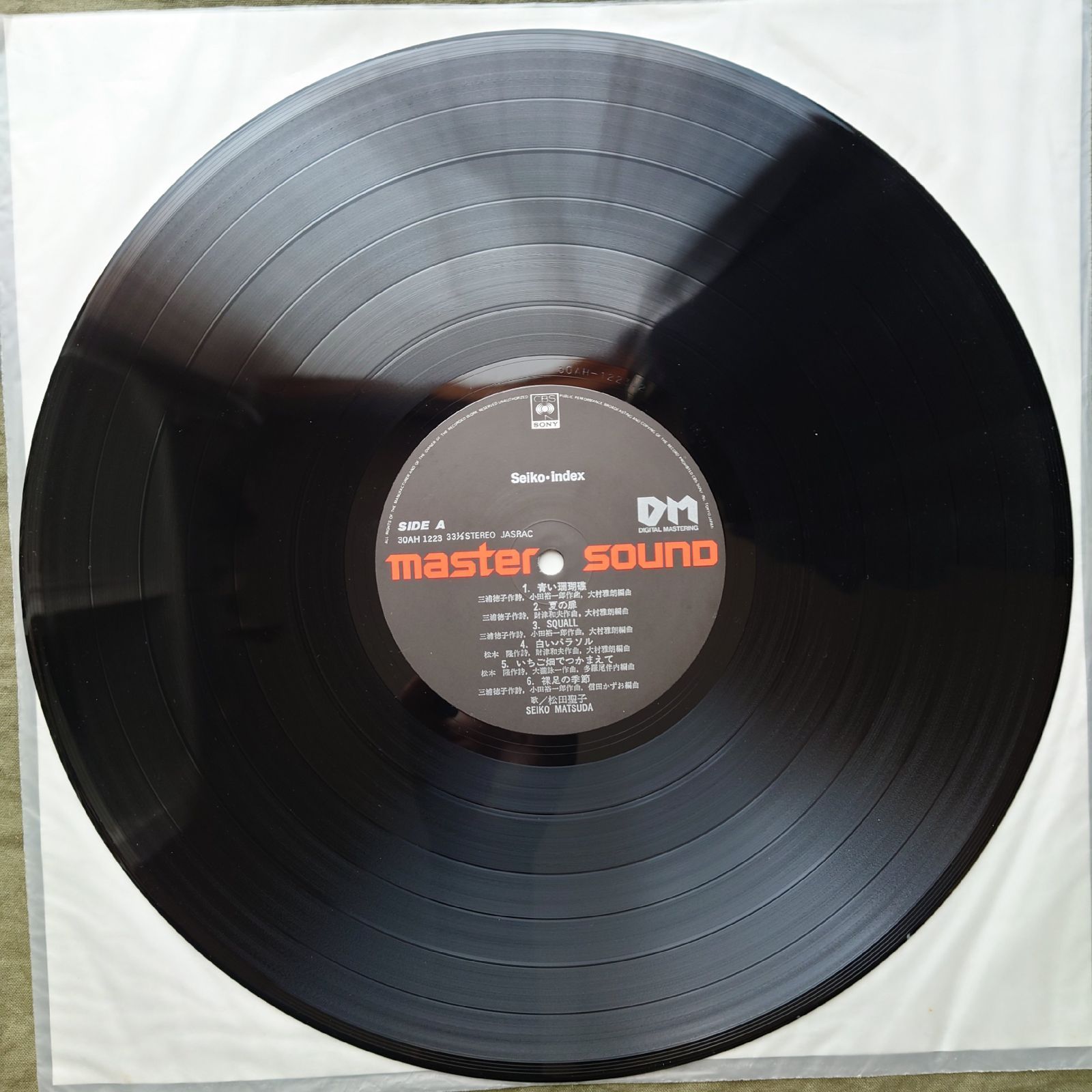 良ジャケ カレンダー付 高音質MASTERSOUND 1982年 松田聖子 Seiko