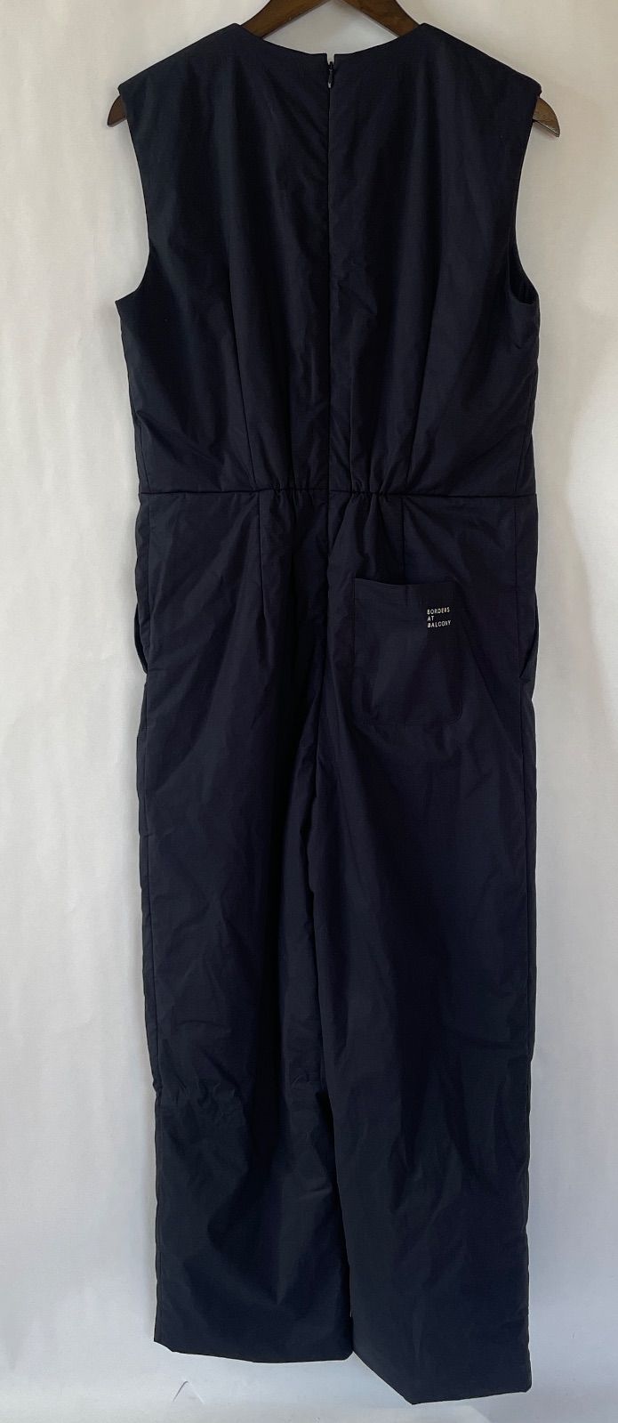 美品】ボーダーズアットバルコニー パディングジャンプスーツ 中綿
