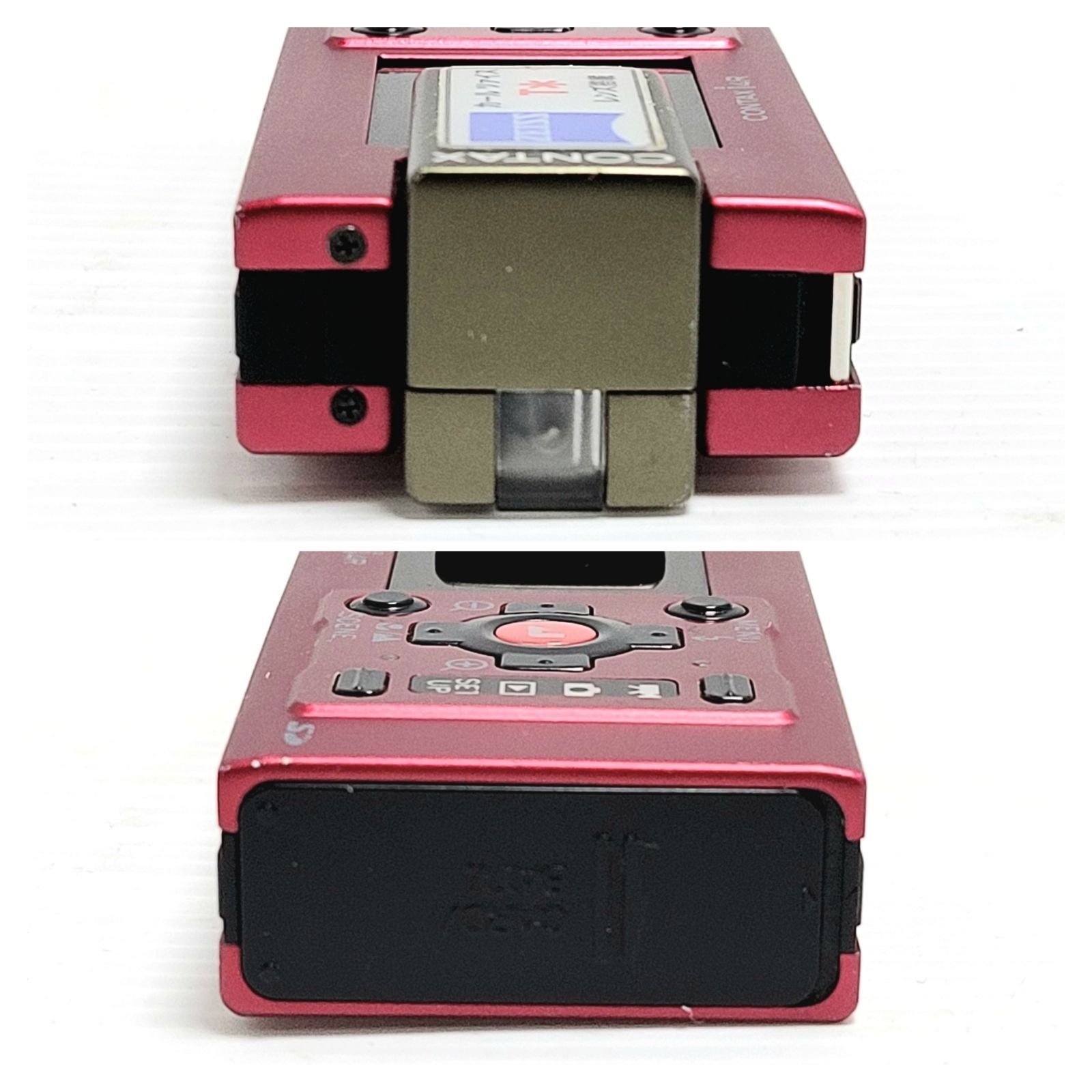 ジャンク】KYOCERA CONTAX i4R デジタルカメラ レッド - メルカリ