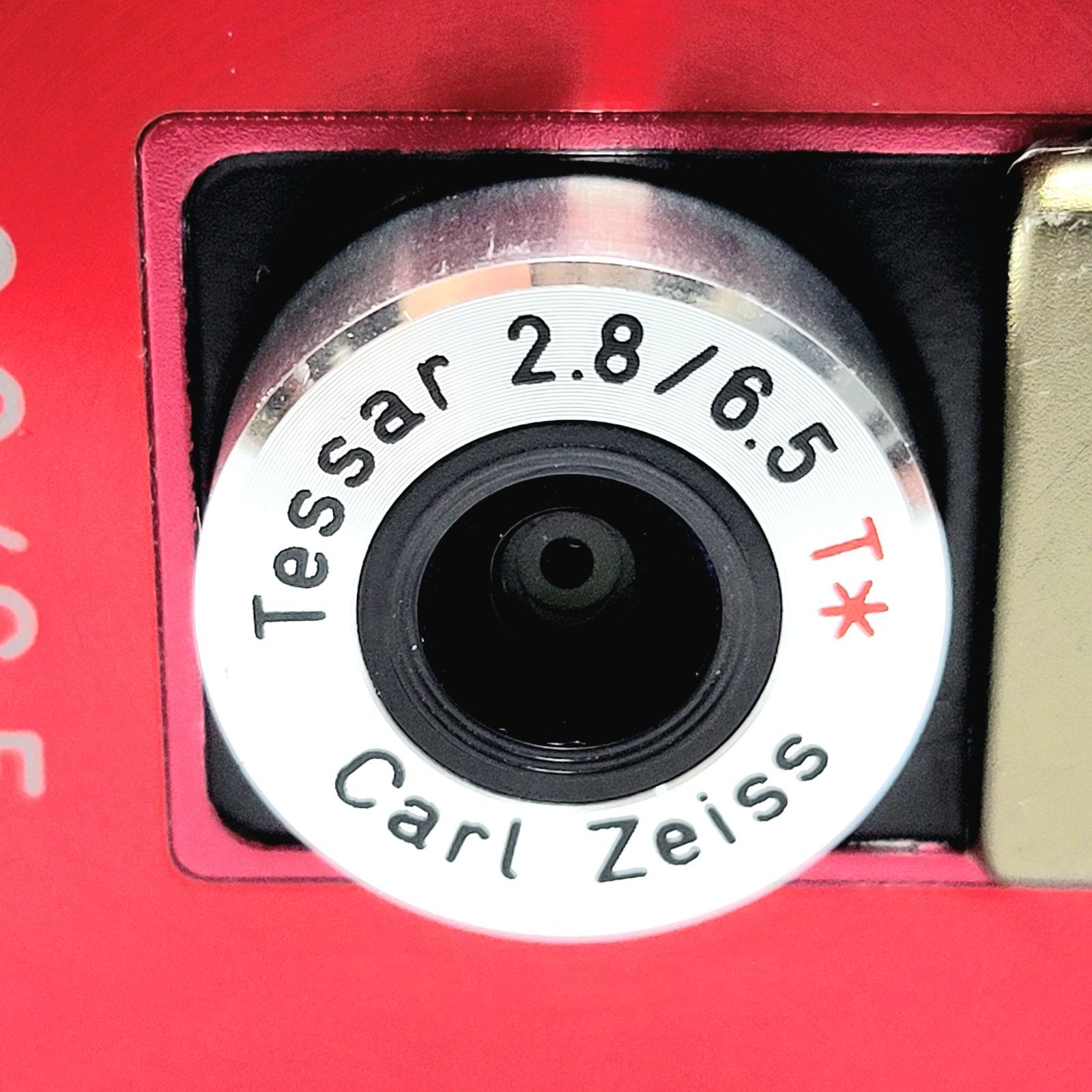 カメラ CONTAX i4R レッド コンパクトデジタルカメラ 本体 付属品