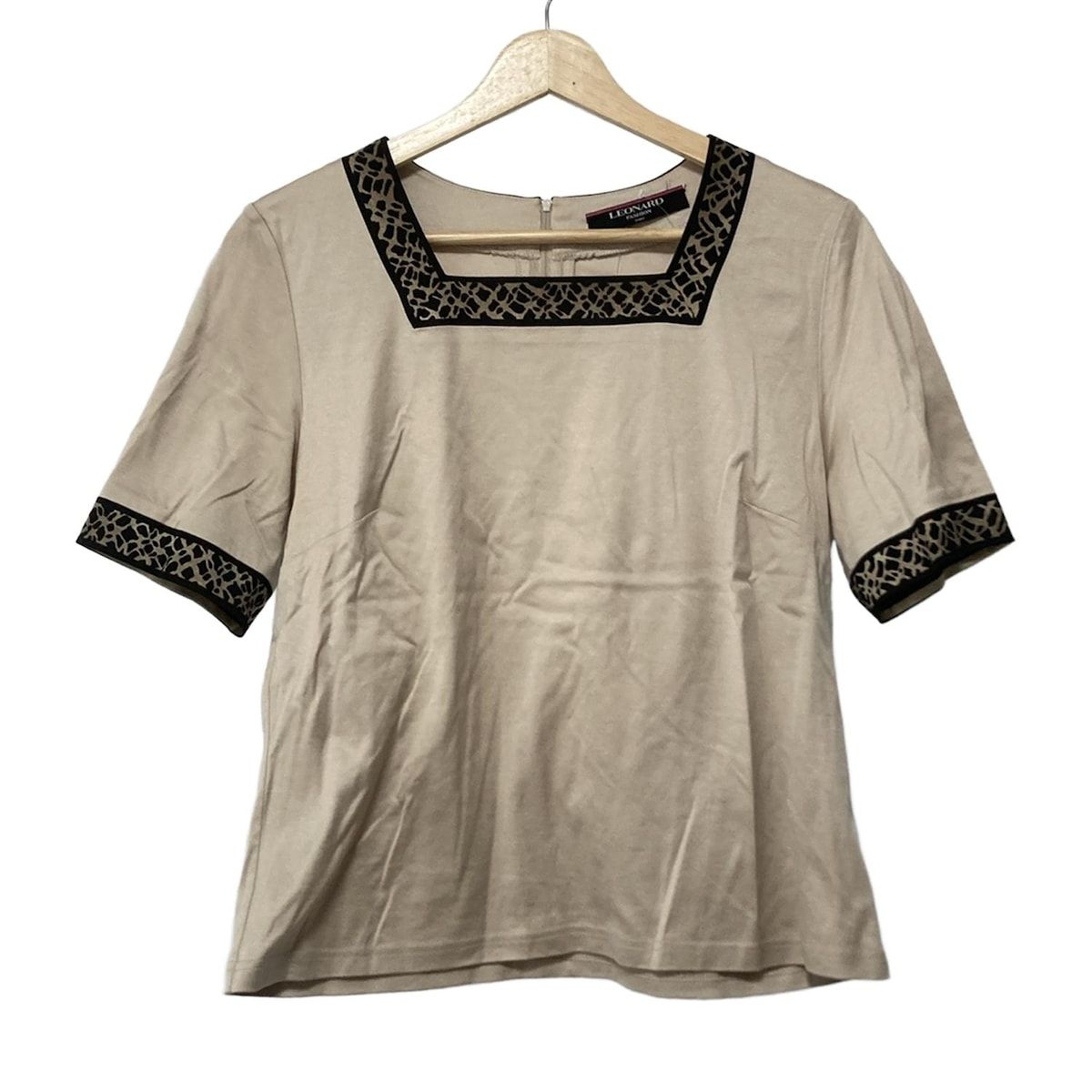 LEONARD(レオナール) 半袖カットソー サイズL レディース美品