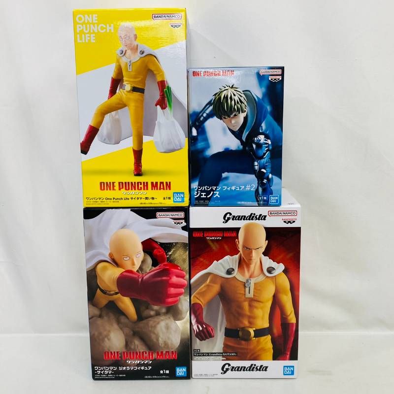 まとめ ワンパンマン プライズ フィギュア 4体 セット サイタマ