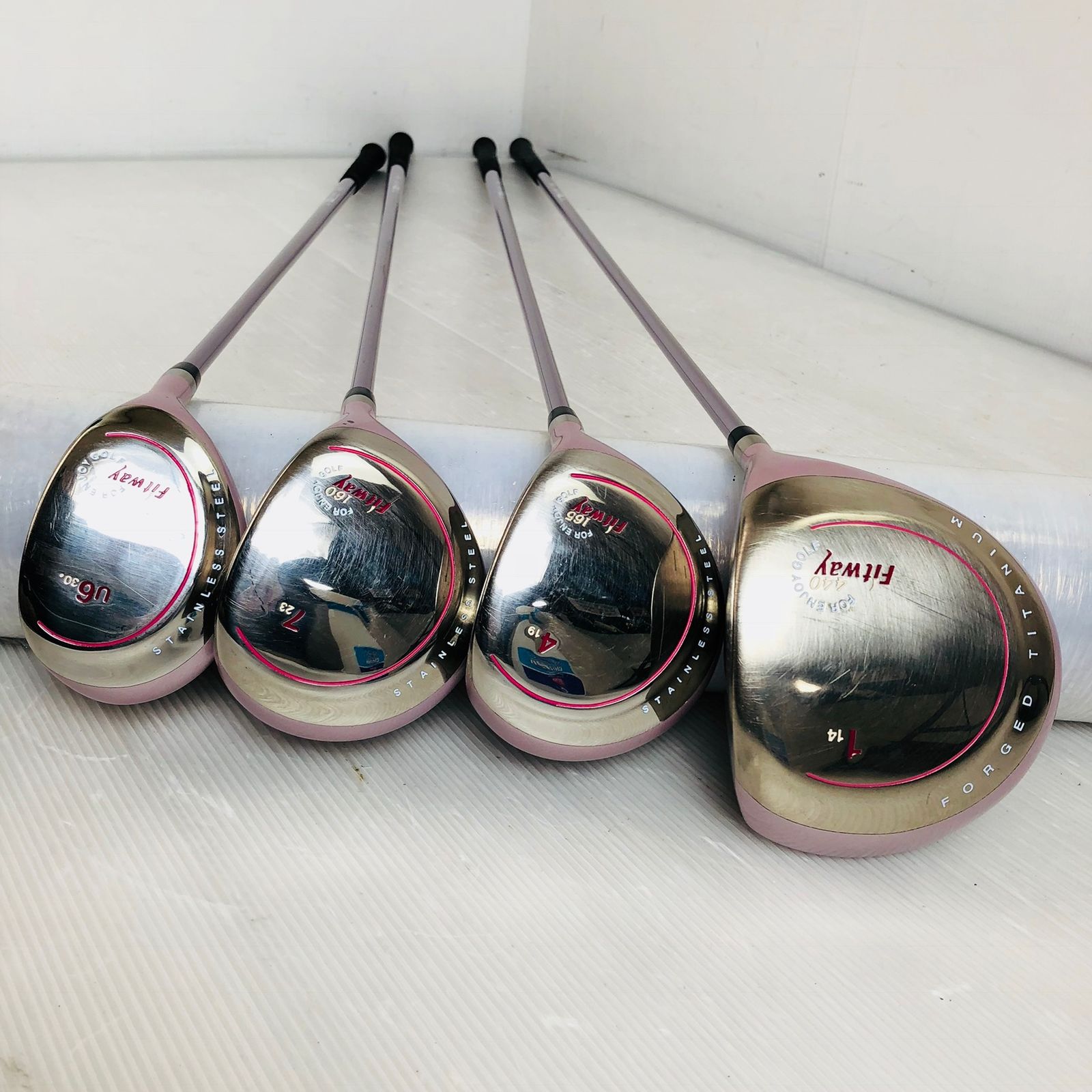 レディース Fitway フィットウェイ ゴルフ クラブ セット 初心者 入門