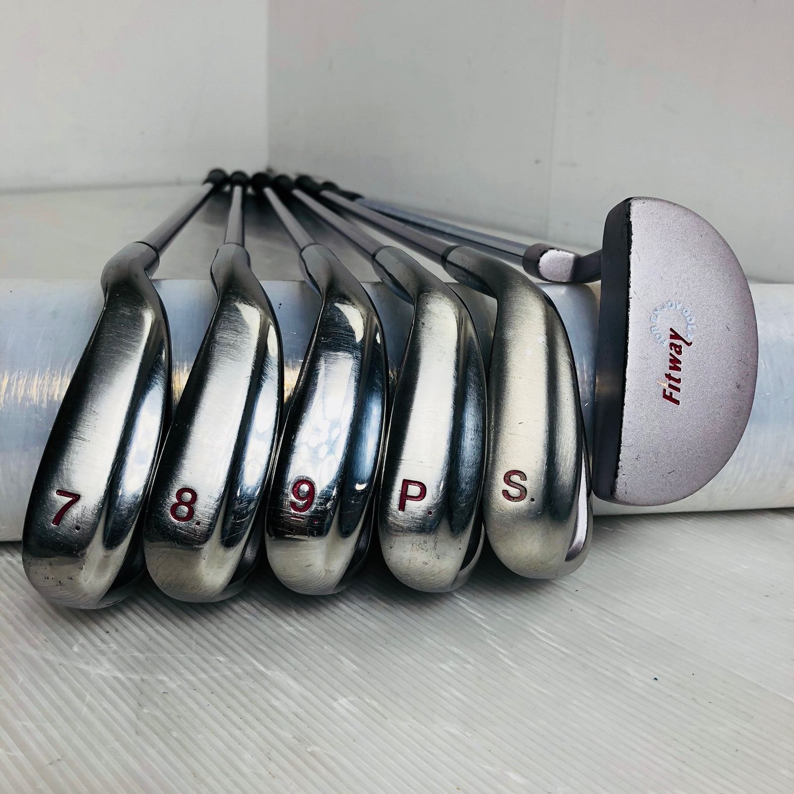 レディース Fitway フィットウェイ ゴルフ クラブ セット 初心者 入門