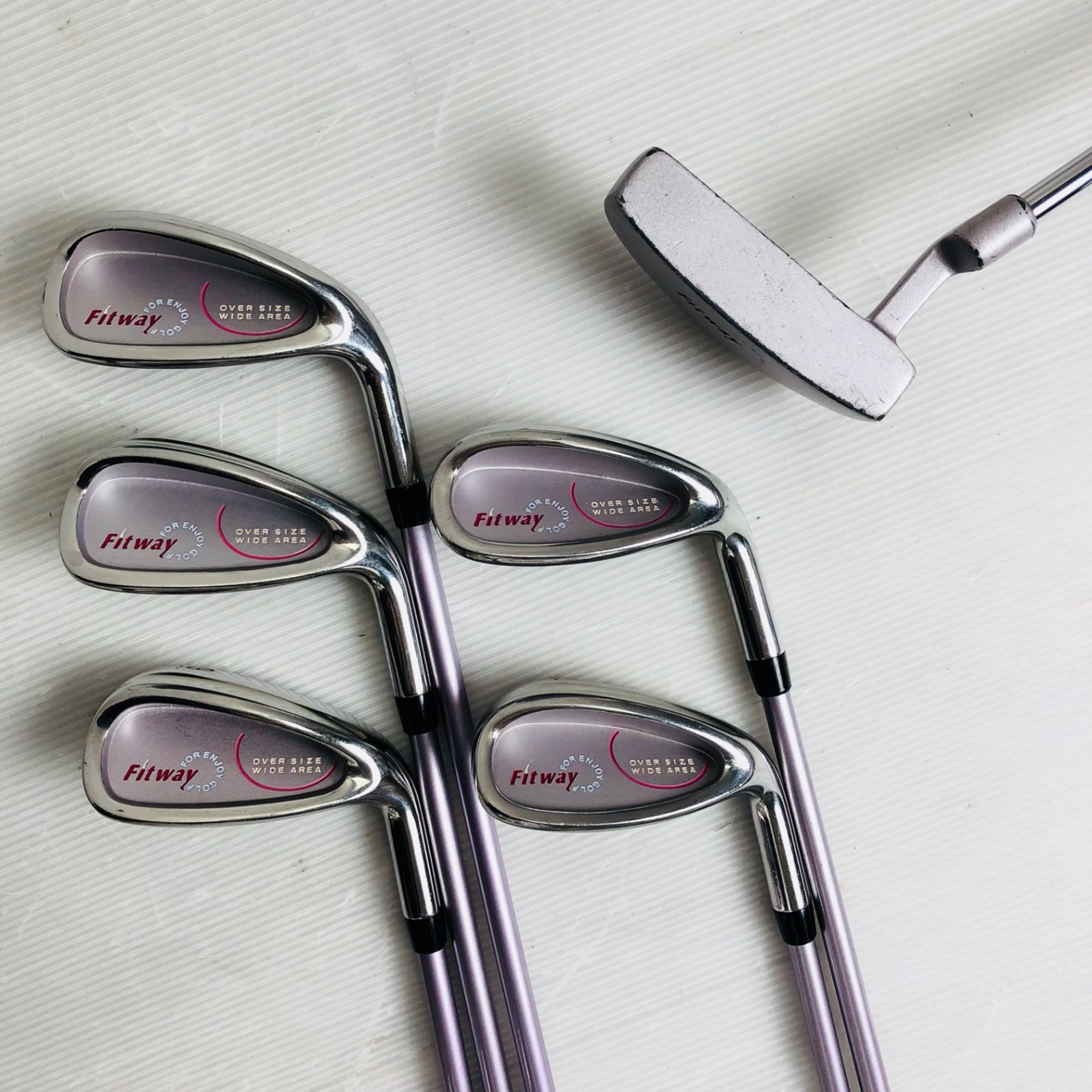 レディース Fitway フィットウェイ ゴルフ クラブ セット 初心者 入門