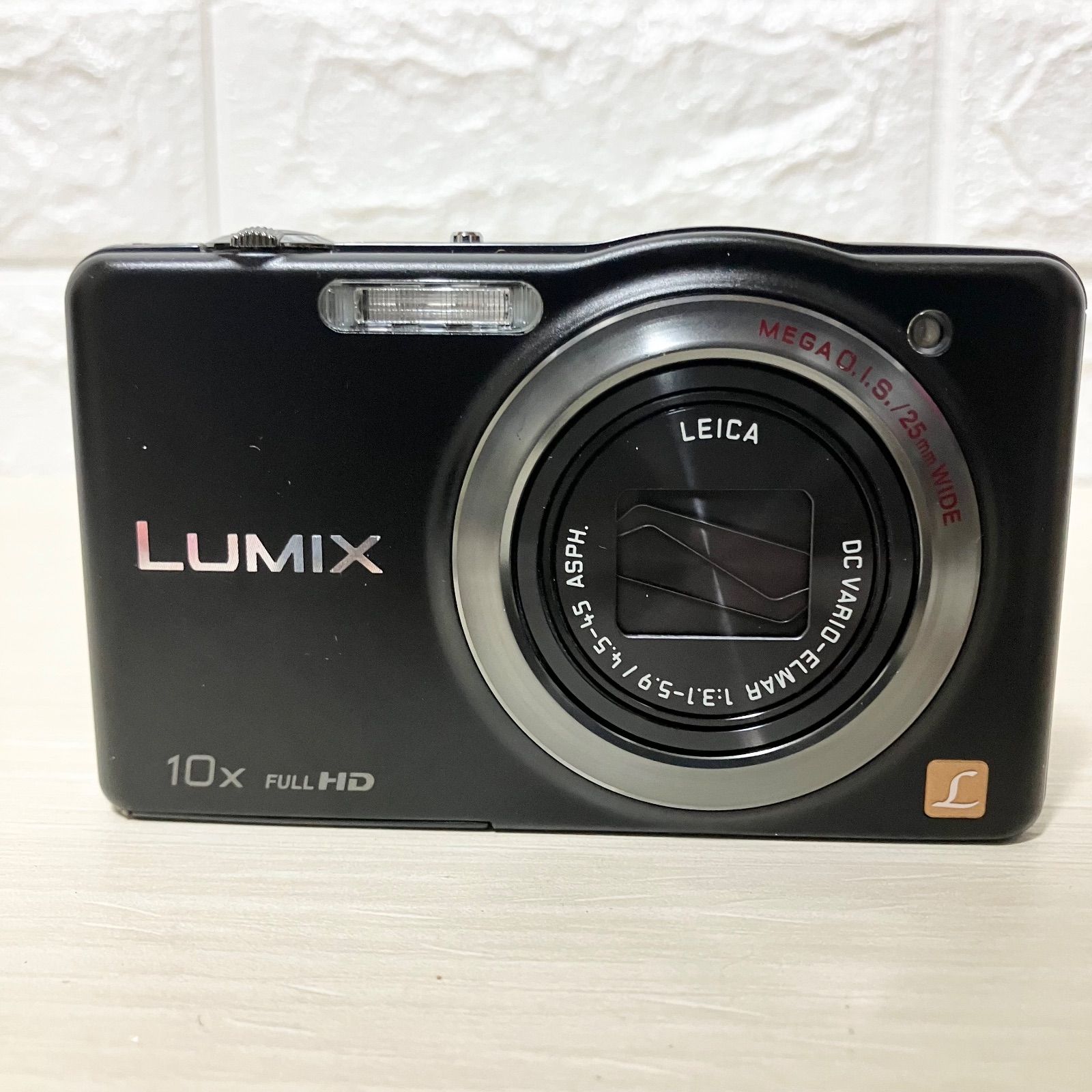 美品！パナソニック DMC-SZ7 Panasonic ブラック 黒 コンデジ デジカメ