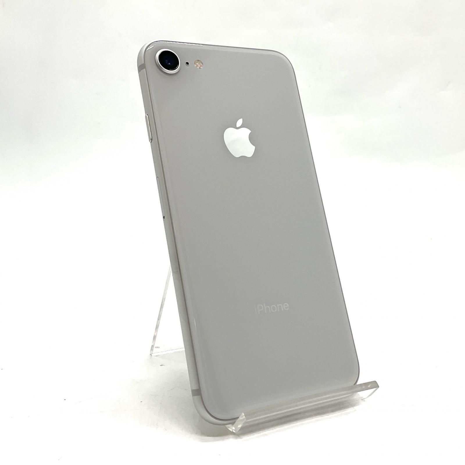 全額返金保証】【最速発送】 iPhone 8 64GB シルバー Softbank 白ロム
