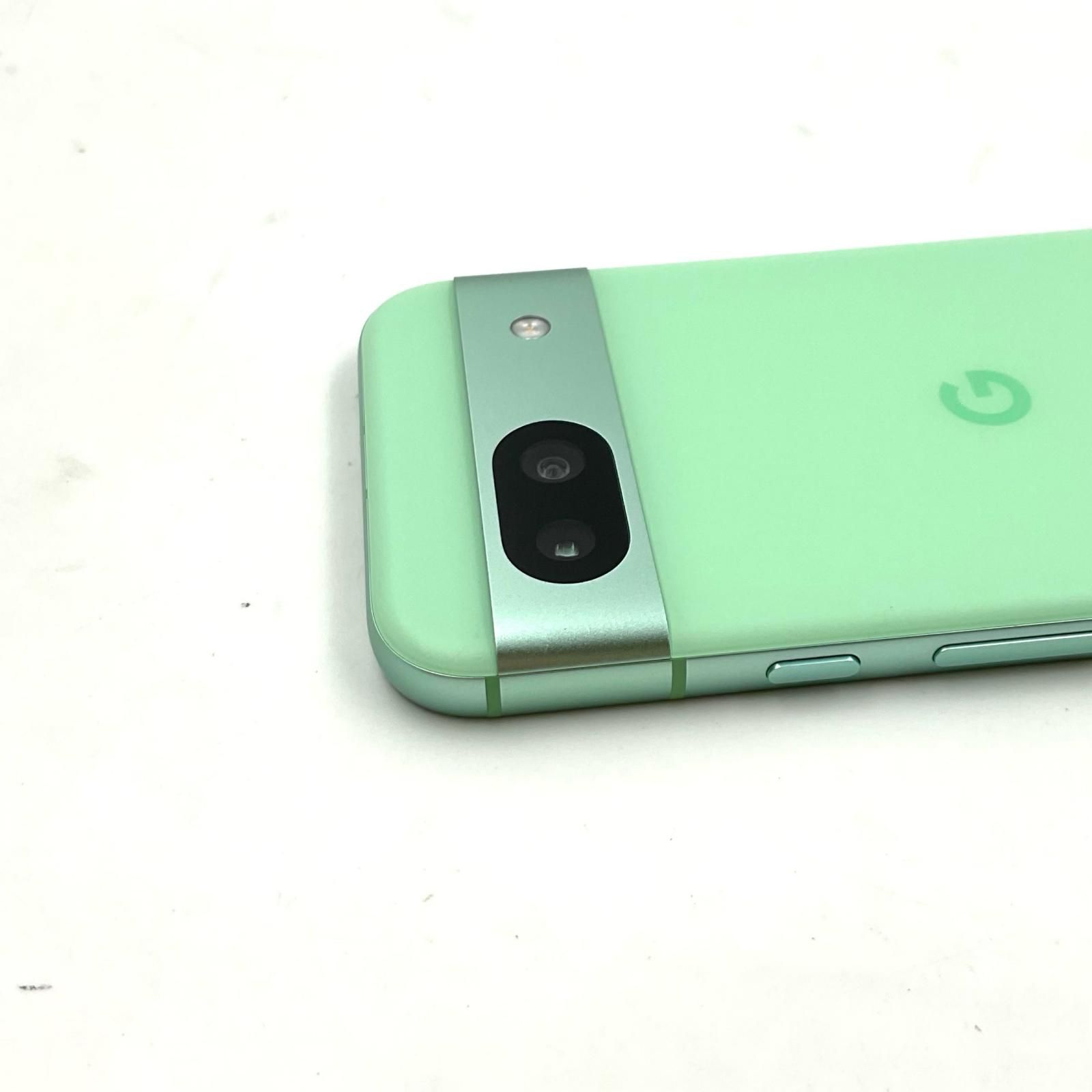 Google Pixel 8a 128GB Aloe SIMフリー G576D 白ロム 動作確認済【全額