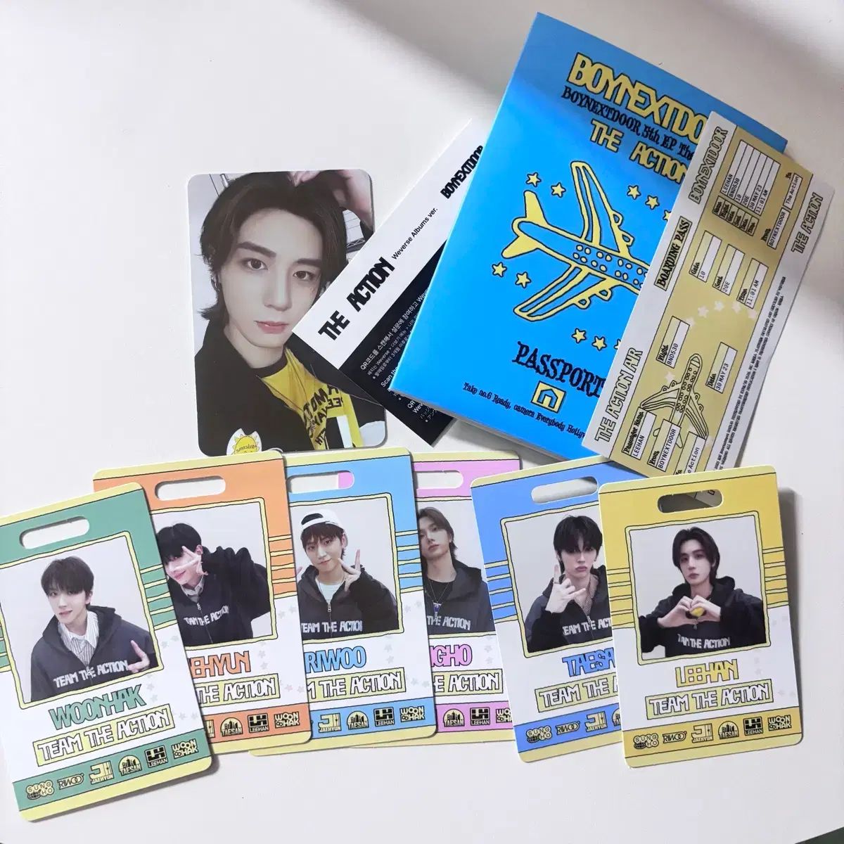 BOYNEXTDOOR(ボイネク) イハン(LEEHAN) トレカ ディ 액션 WEVERSE