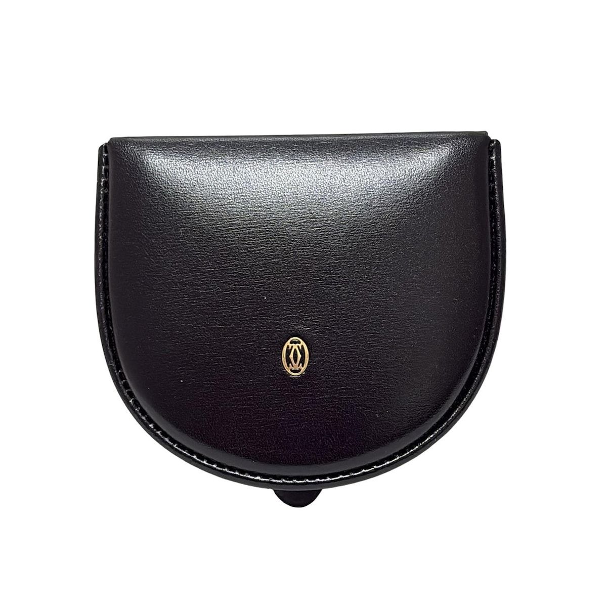 Cartier(カルティエ) コインケース美品 パシャ 黒 レザー - メルカリ