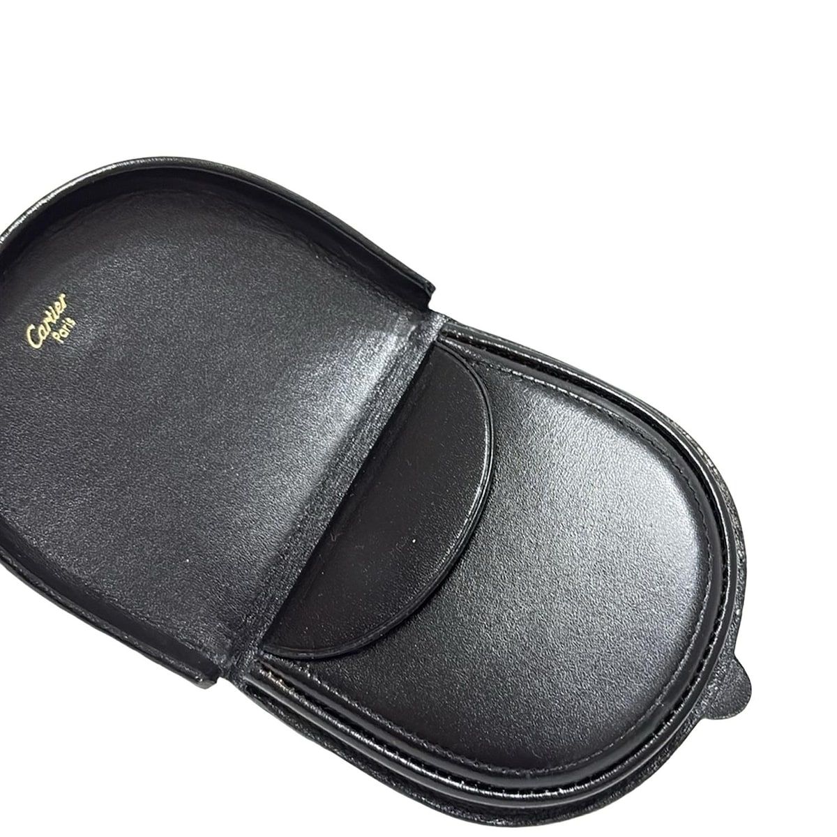 Cartier(カルティエ) コインケース美品 パシャ 黒 レザー - メルカリ