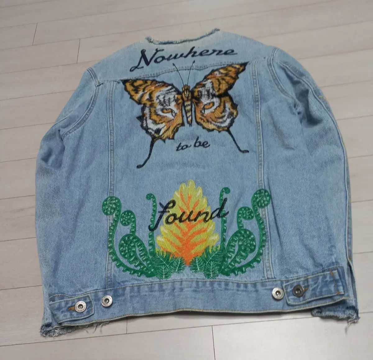 ザラマン 刺繍 メンズ デニムジャケット M95 - メルカリ