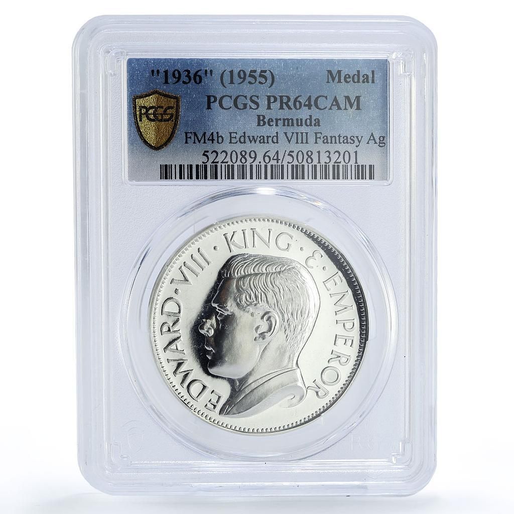 バミューダ エドワード8世 クラウン・ハーン・パターン 1936 PR64 PCGS
