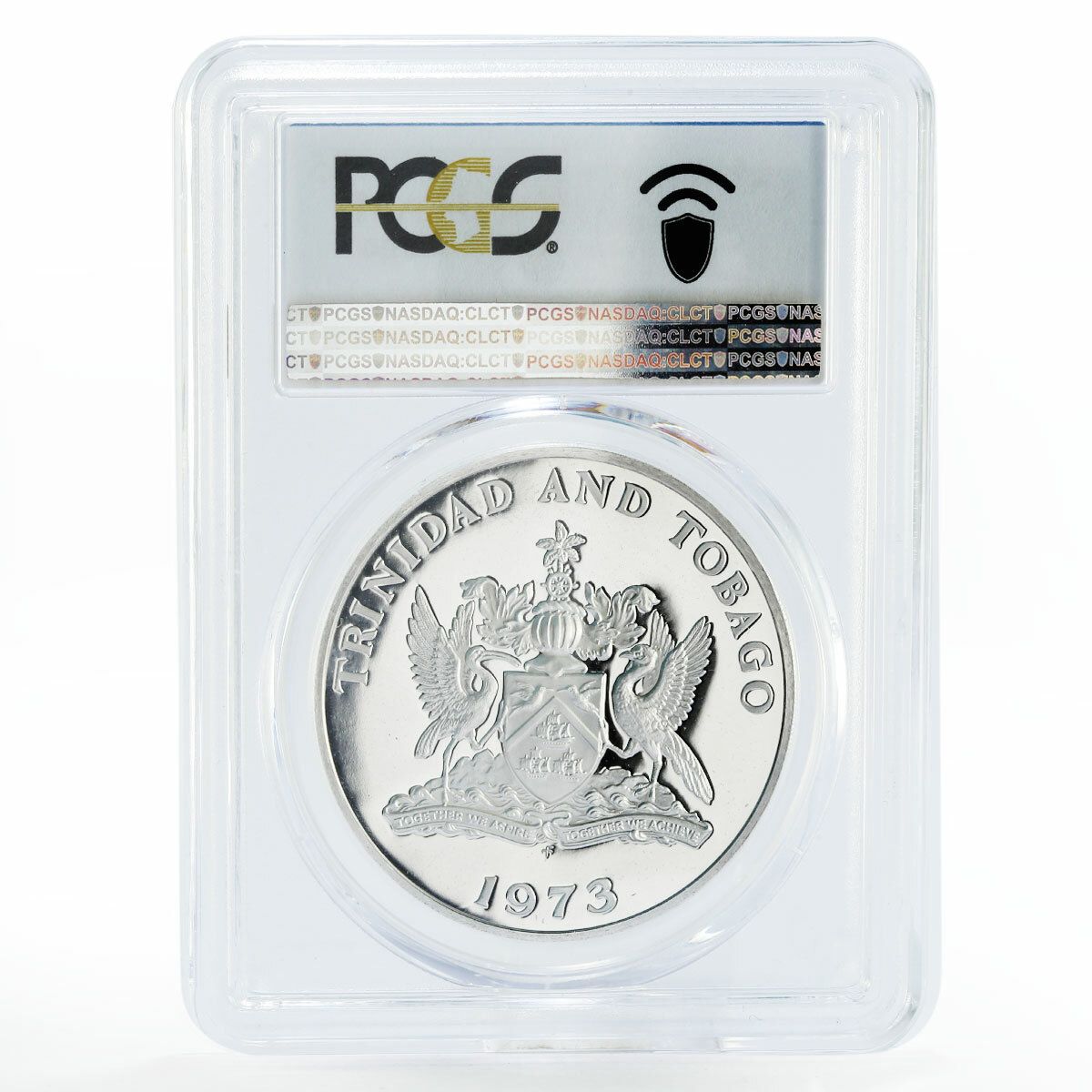 トリニダード・トバゴ 5ドル スカーレット・アイビス PR68 PCGS