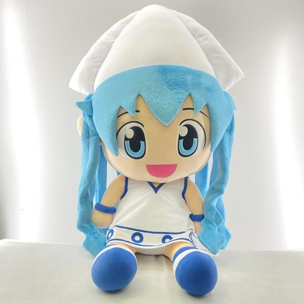 中古】本体のみ・タグ無) イカ娘 超BIGぬいぐるみ 「 侵略！イカ娘