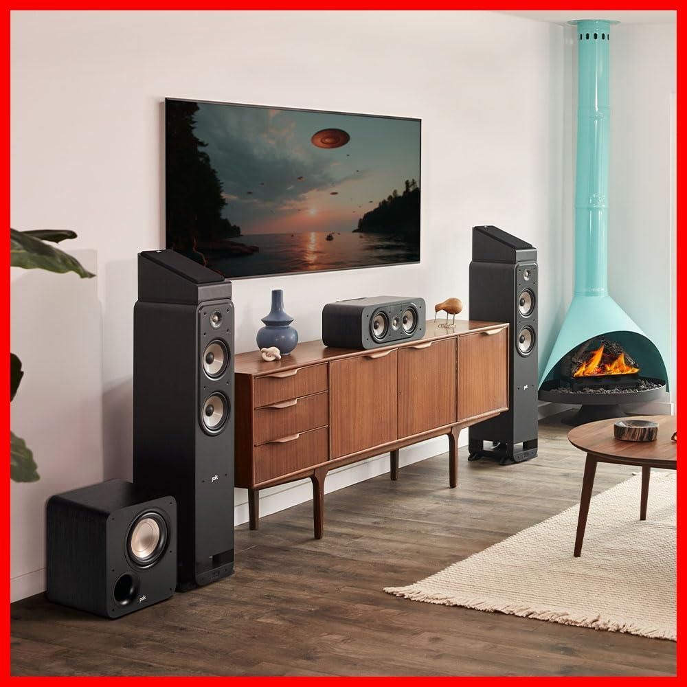 商品 ELITE ES 8 AUDIO 8インチ 100 W POLK サブウーハー ブラック ポークオーディオ SW