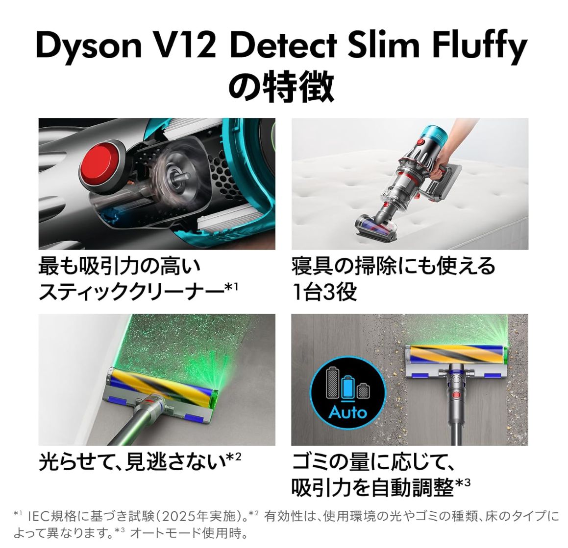 新品未使用 Dyson ダイソン 掃除機 コードレス Dyson V12 Detect Slim 