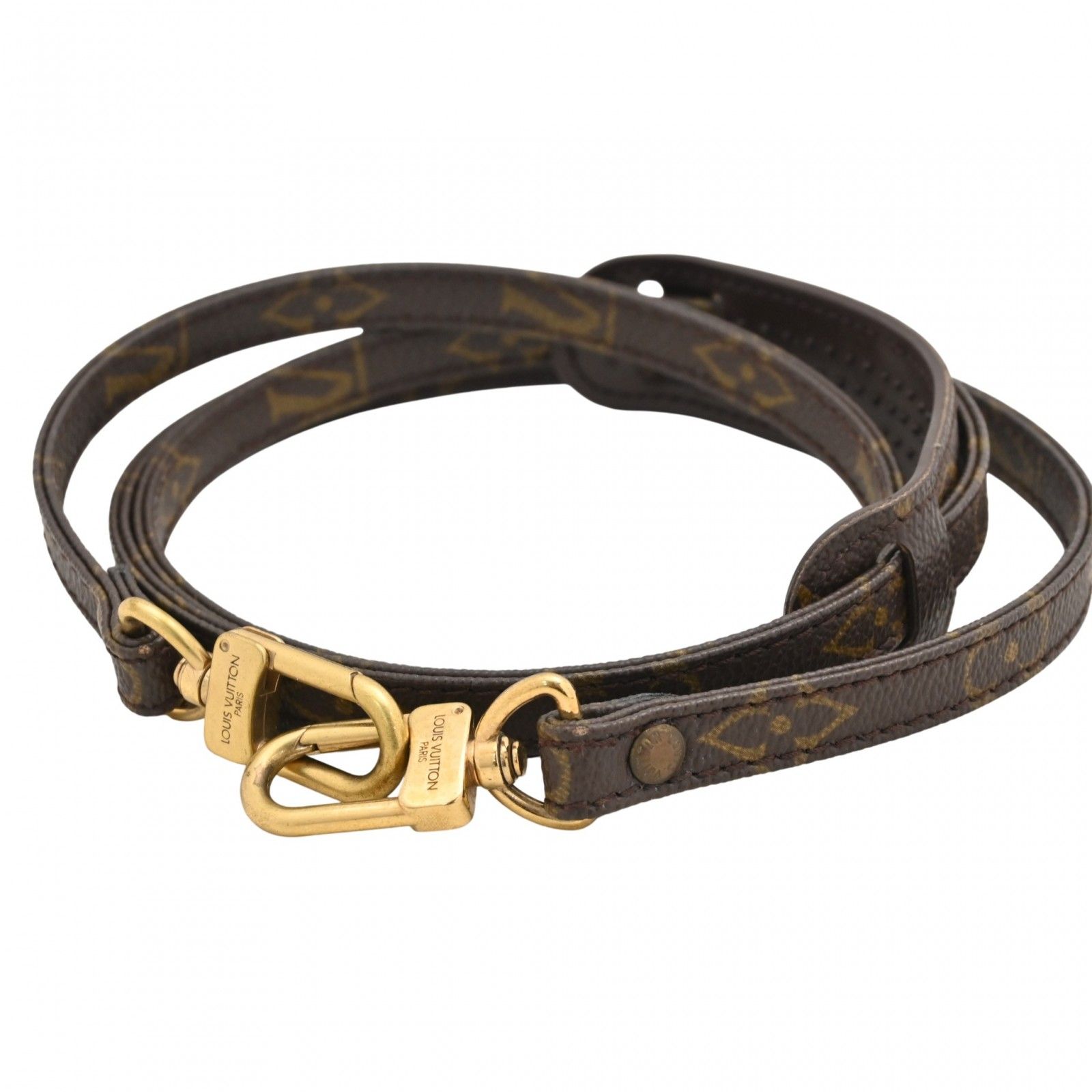 ルイヴィトン モノグラム ショルダーストラップ ゴールド金具 Bランク